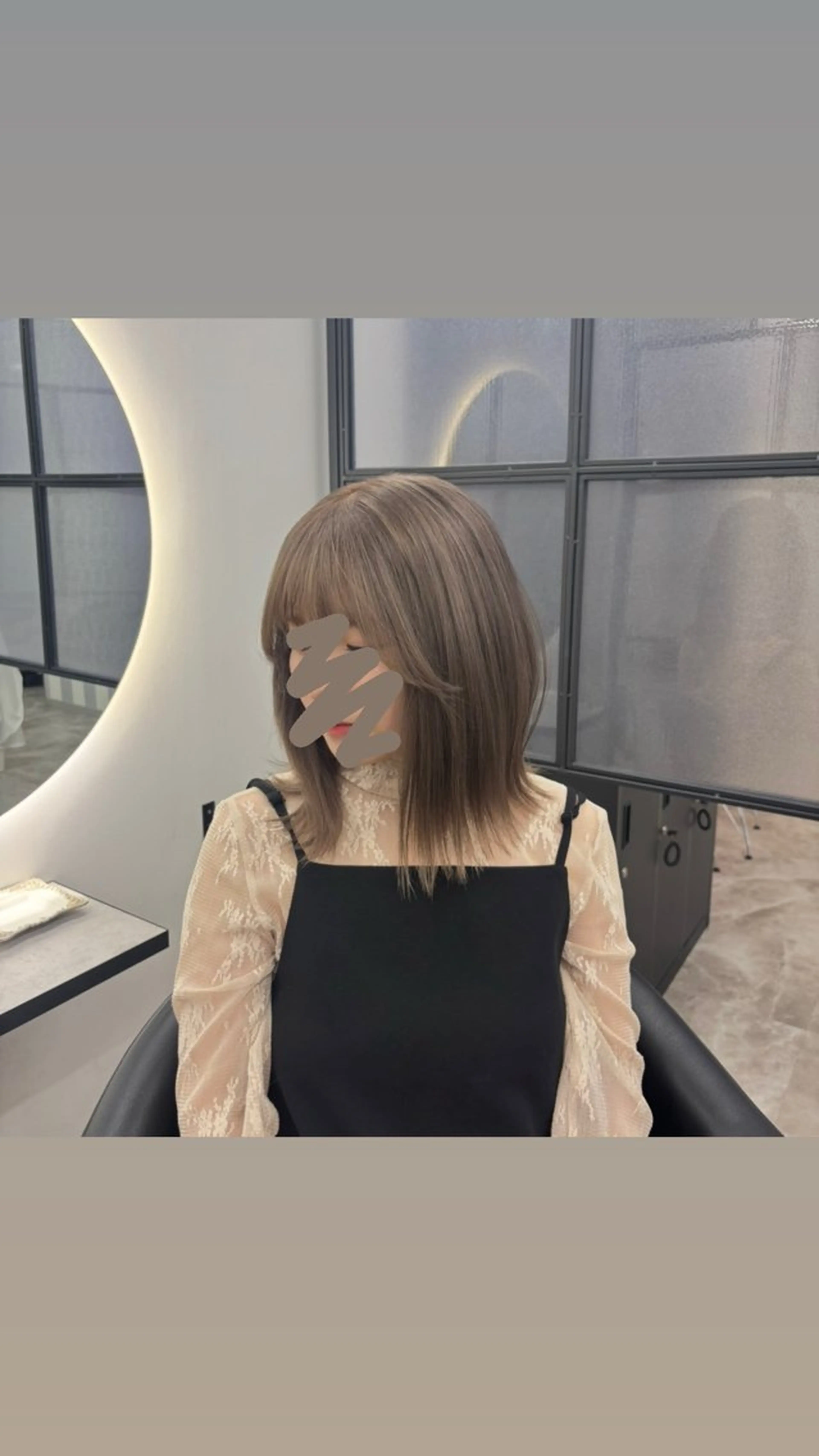 ミディアム カラー ヘアカラー Ren. 🦋デザインカラーのヘアスタイル