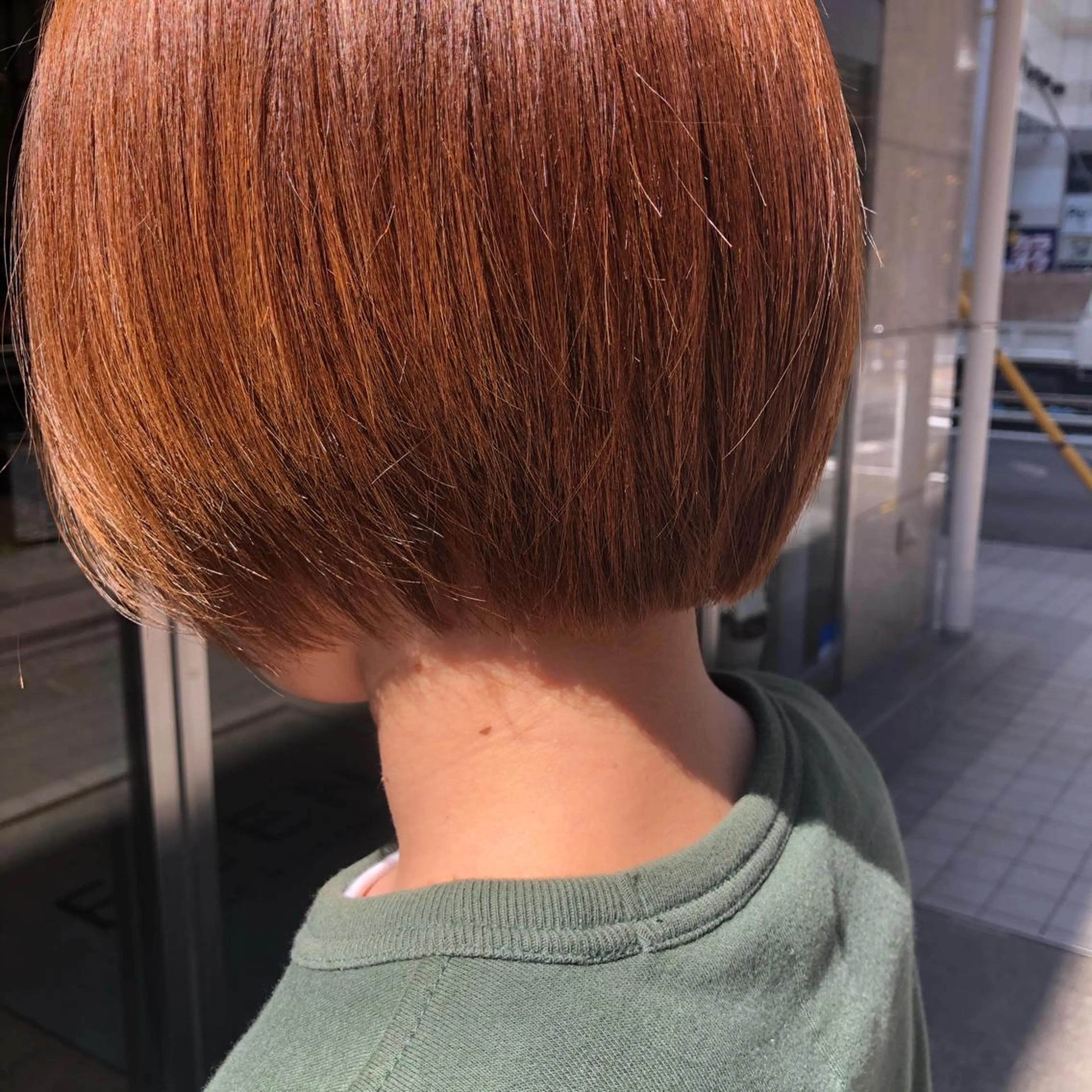 ショート ボブ カット ノツコウダイ /ぱつっとボブのヘアスタイル
