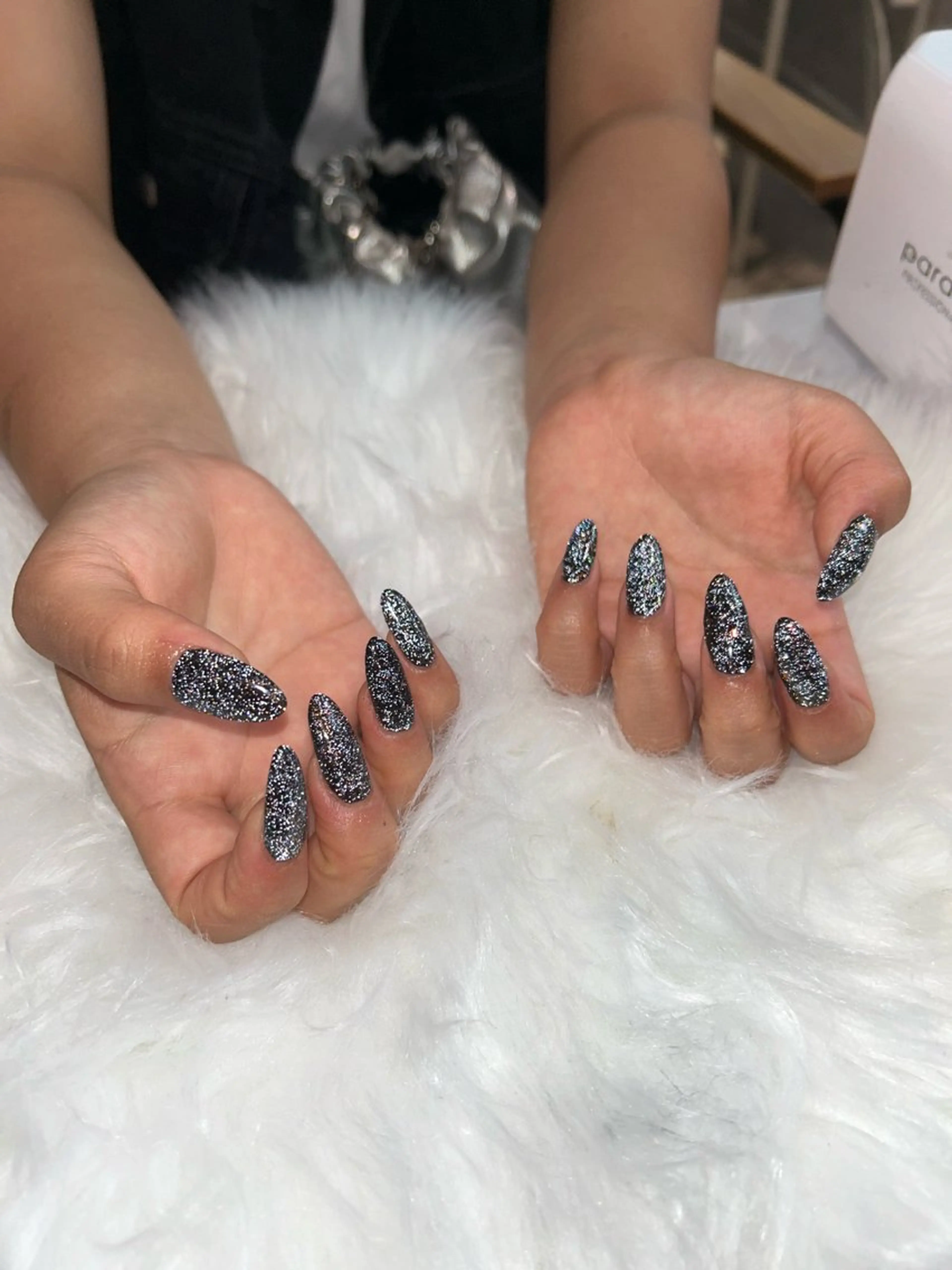 ネイル 成人式 長さ出し 韓国ネイル ショートネイル ハンドネイル ♡ハイトーン★ ネイル/しの♡のヘアスタイル