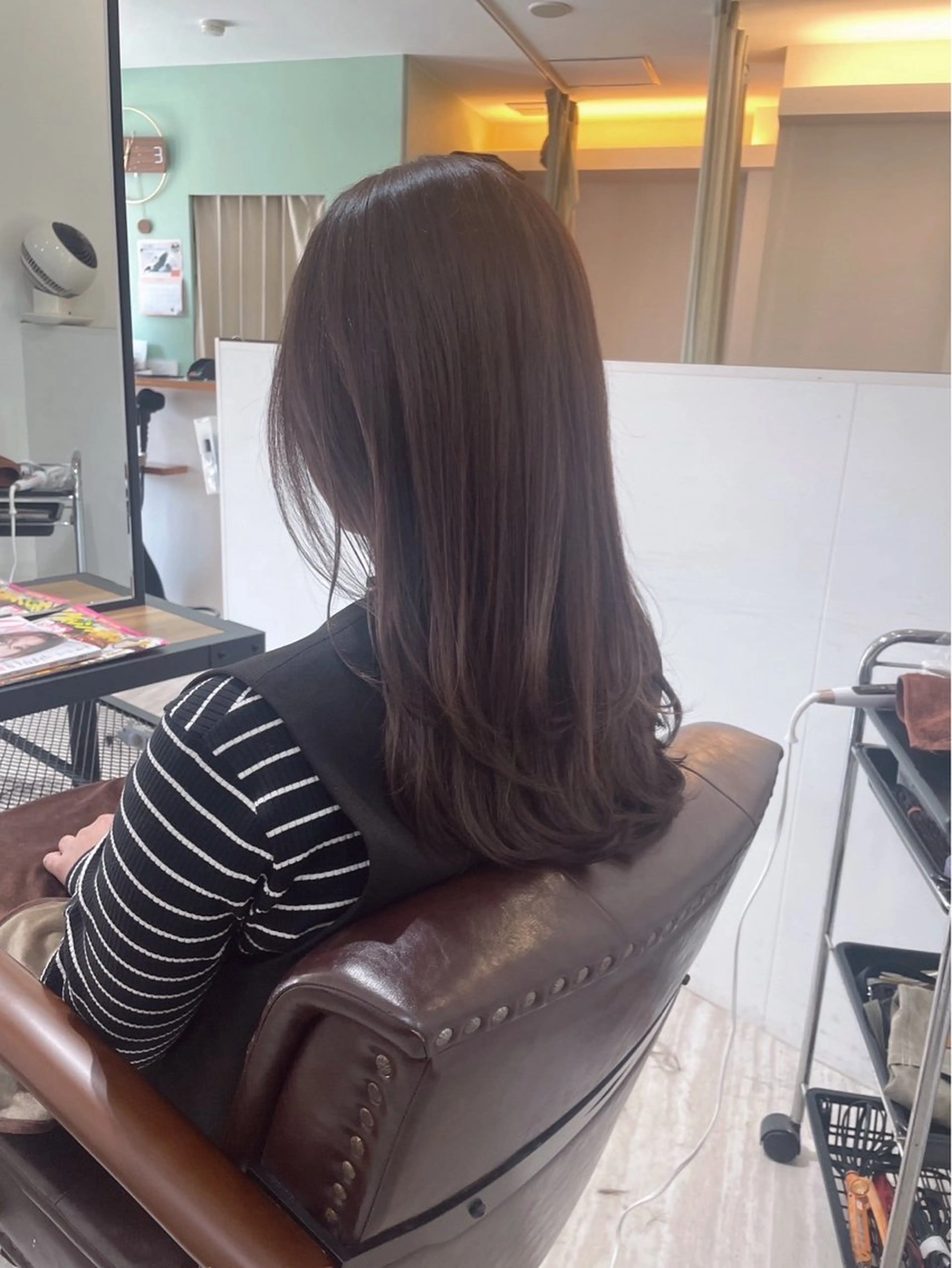 カラー 8.9月カットモデル ✨募集中✨河本玲奈のヘアスタイル