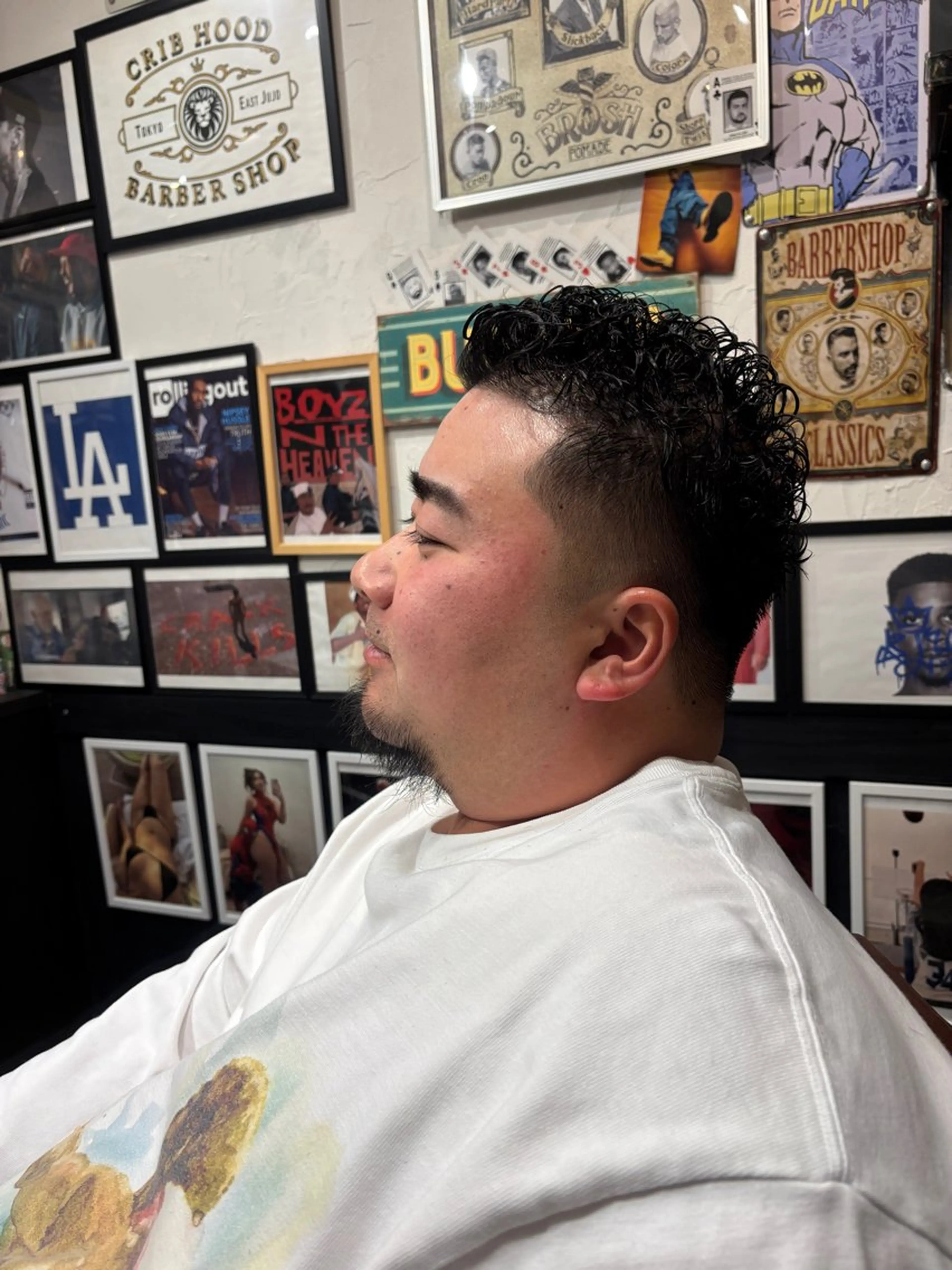 ショート メンズ フェードカット CribHoodbarbershop所属・白井 昇太のヘアスタイル