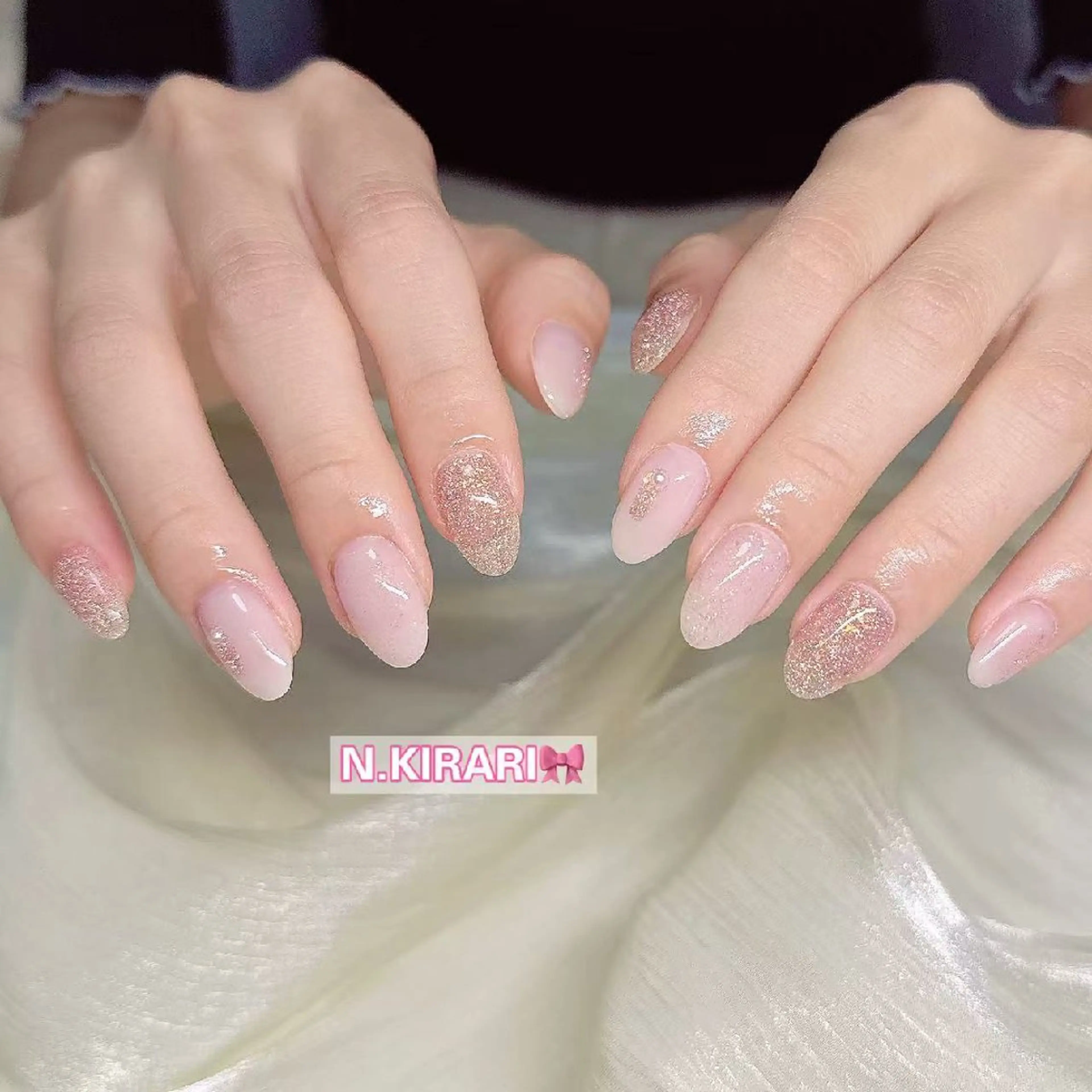 ネイル ハンドネイル ハンドケア N.KIRARI nail salon所属・N.KIRARI_ ユズのネイルデザイン
