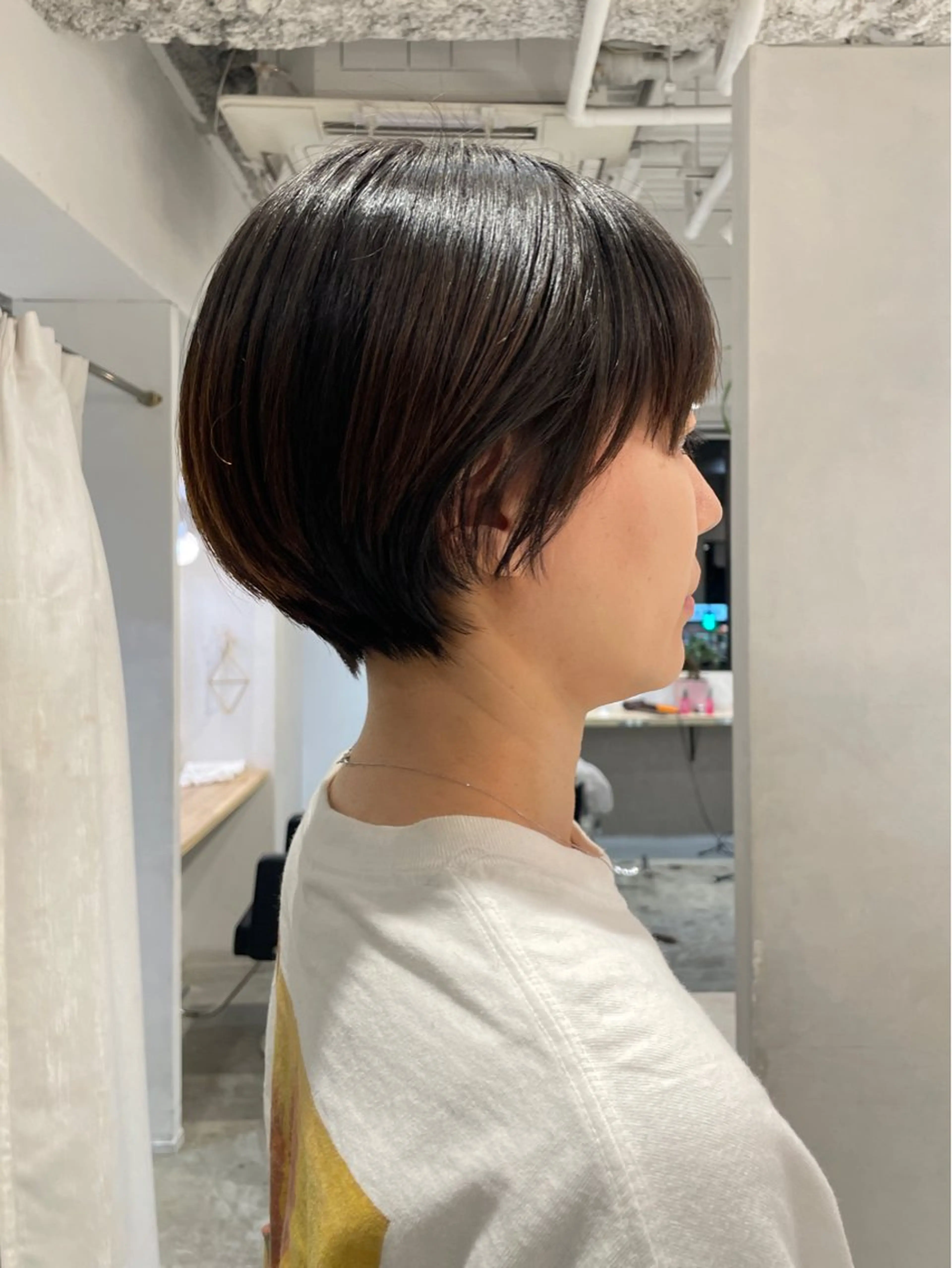 ショート 丸みショート ショートヘア 伊藤 まみのヘアスタイル