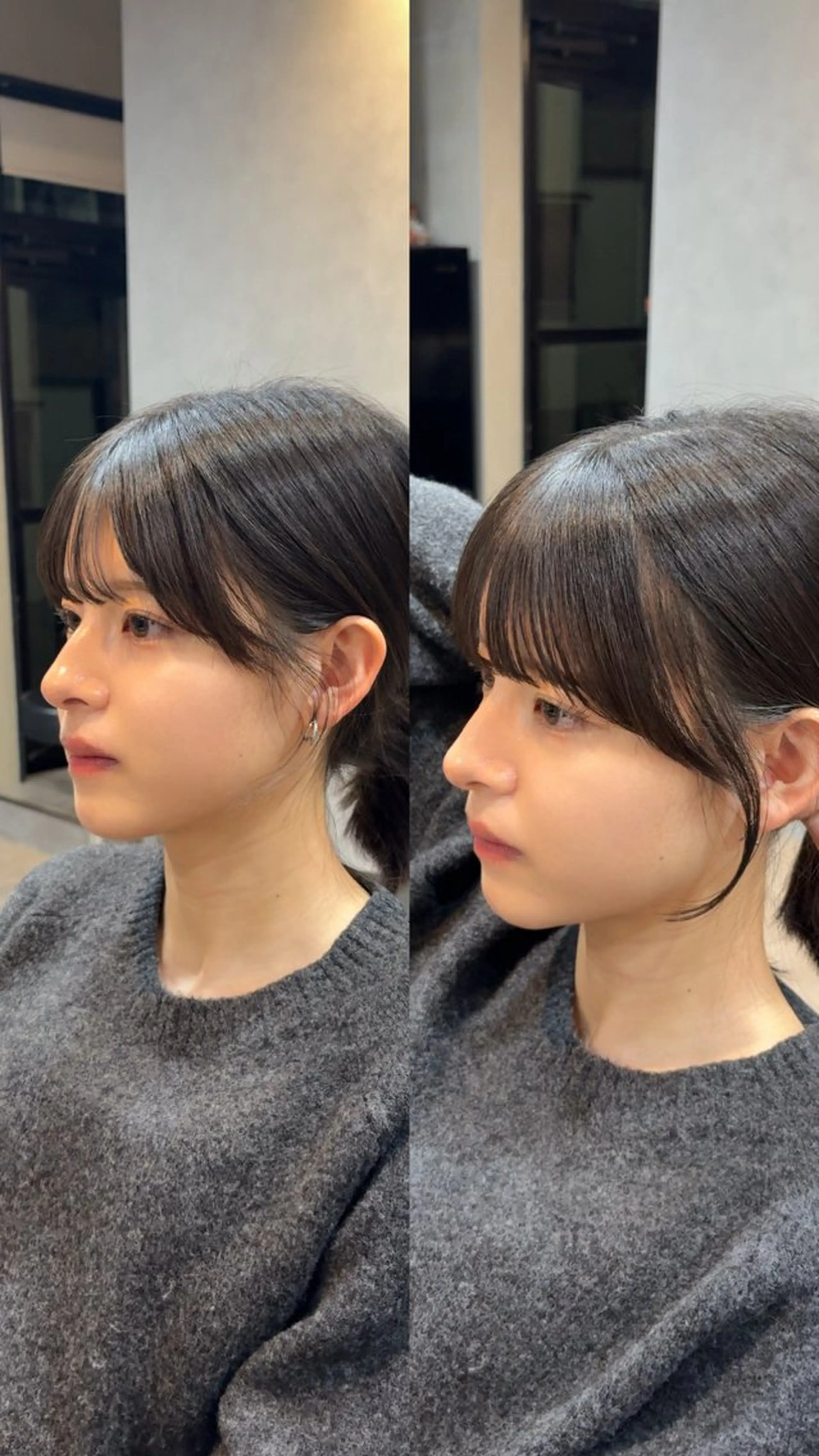 【✂︎前髪カット✂︎】顔まわりカット　2,200円→《0円》の写真