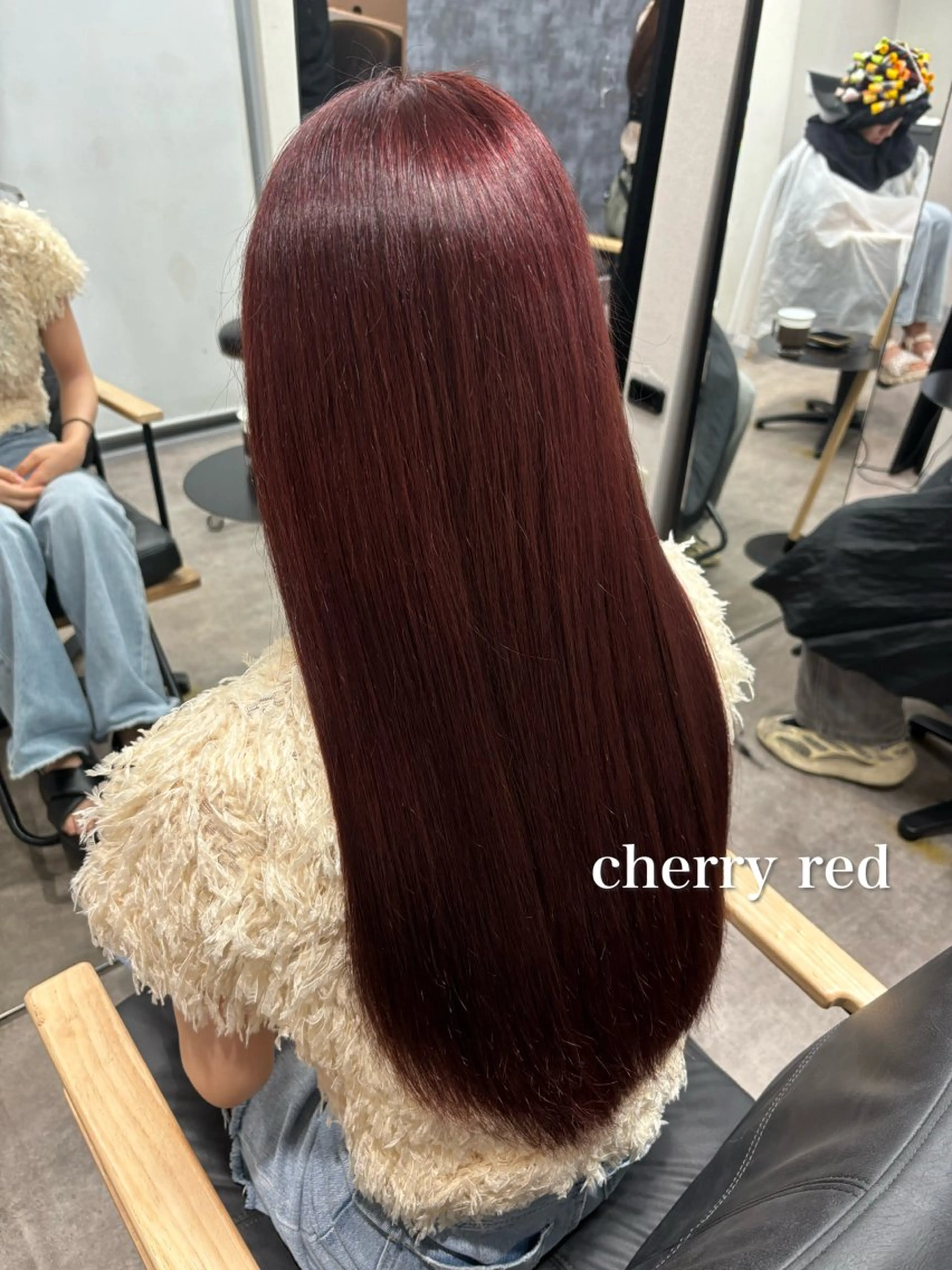 ロング ヘアカラー トリートメント ヘアセット ブリーチなし暖色 💗AKARI💗のヘアスタイル