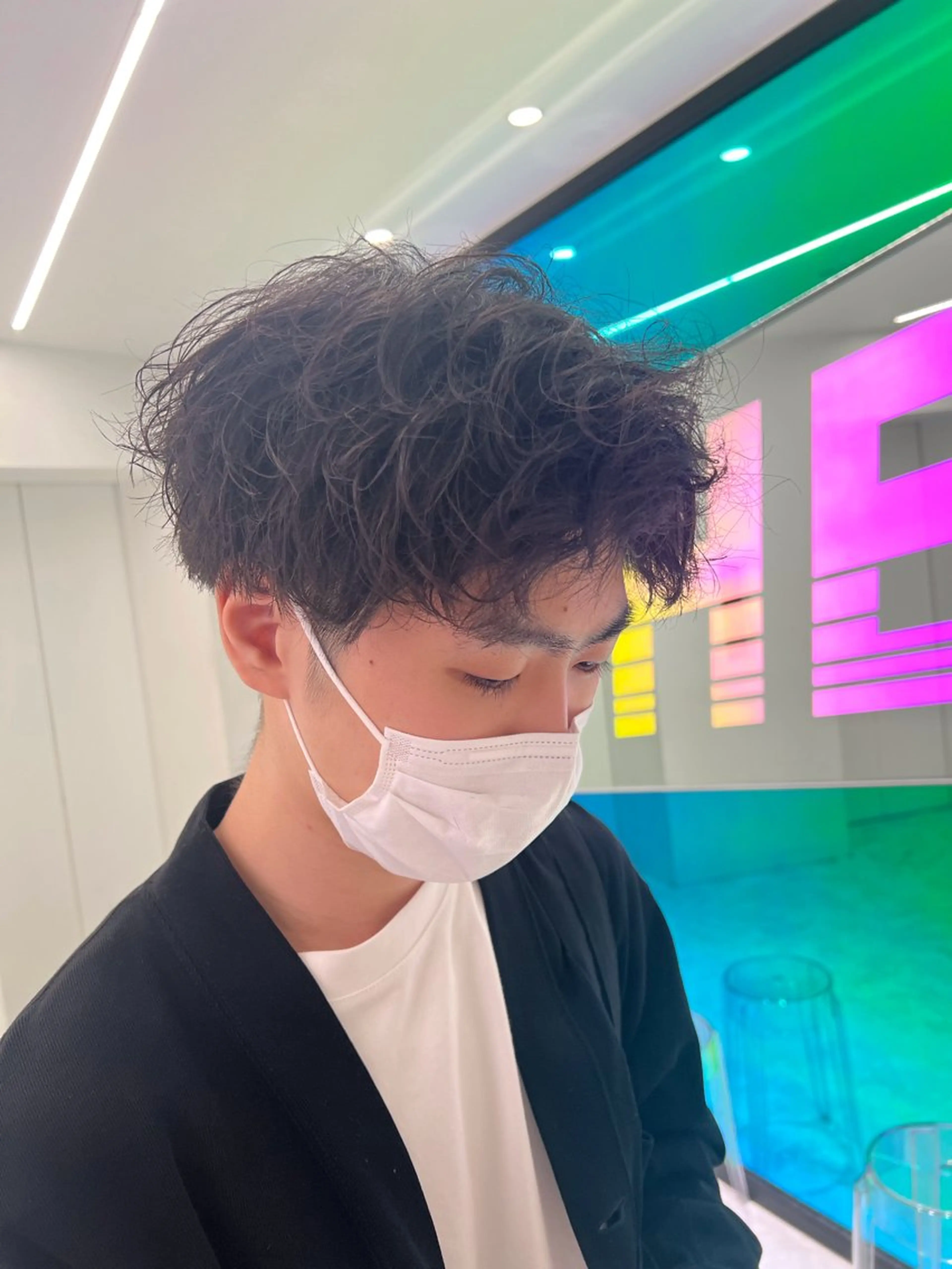カット＋👑王道パーマ👑＋ヒアルロン酸トリートメントの写真