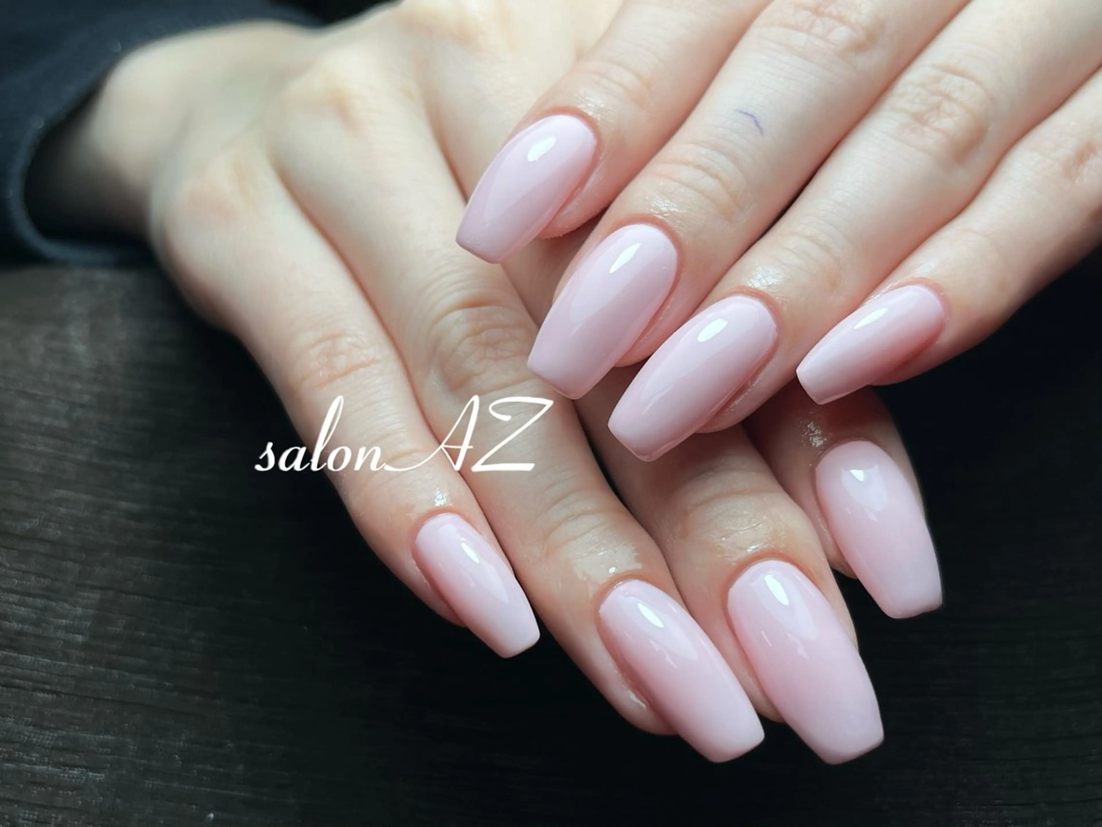 ネイル 桜ネイル 長さ出し フットネイル フレンチネイル ジェルネイル salon AZのネイルデザイン