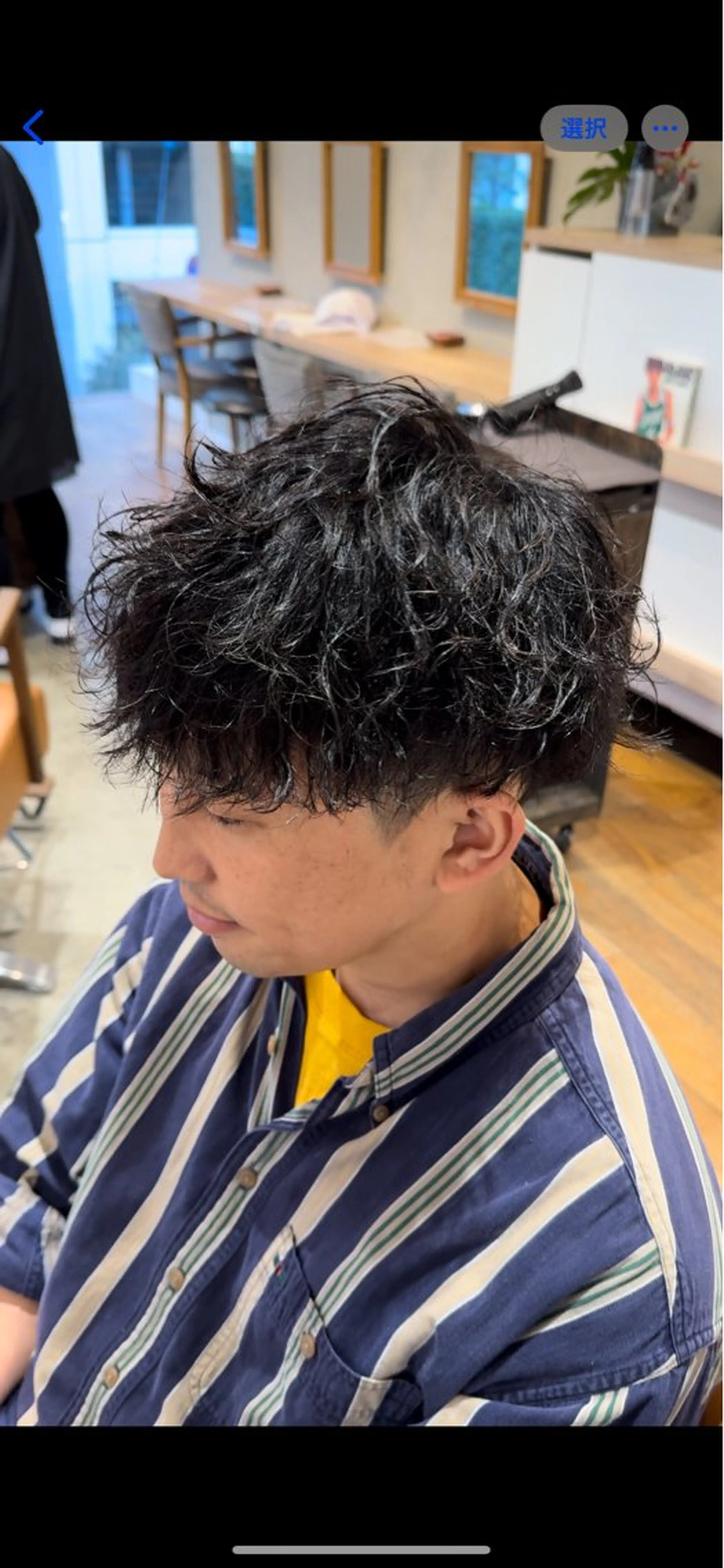パーマ メンズ 波巻きパーマ カット パーマ vivid所属・麻生誠 メンズ特化❤️‍🔥のヘアスタイル