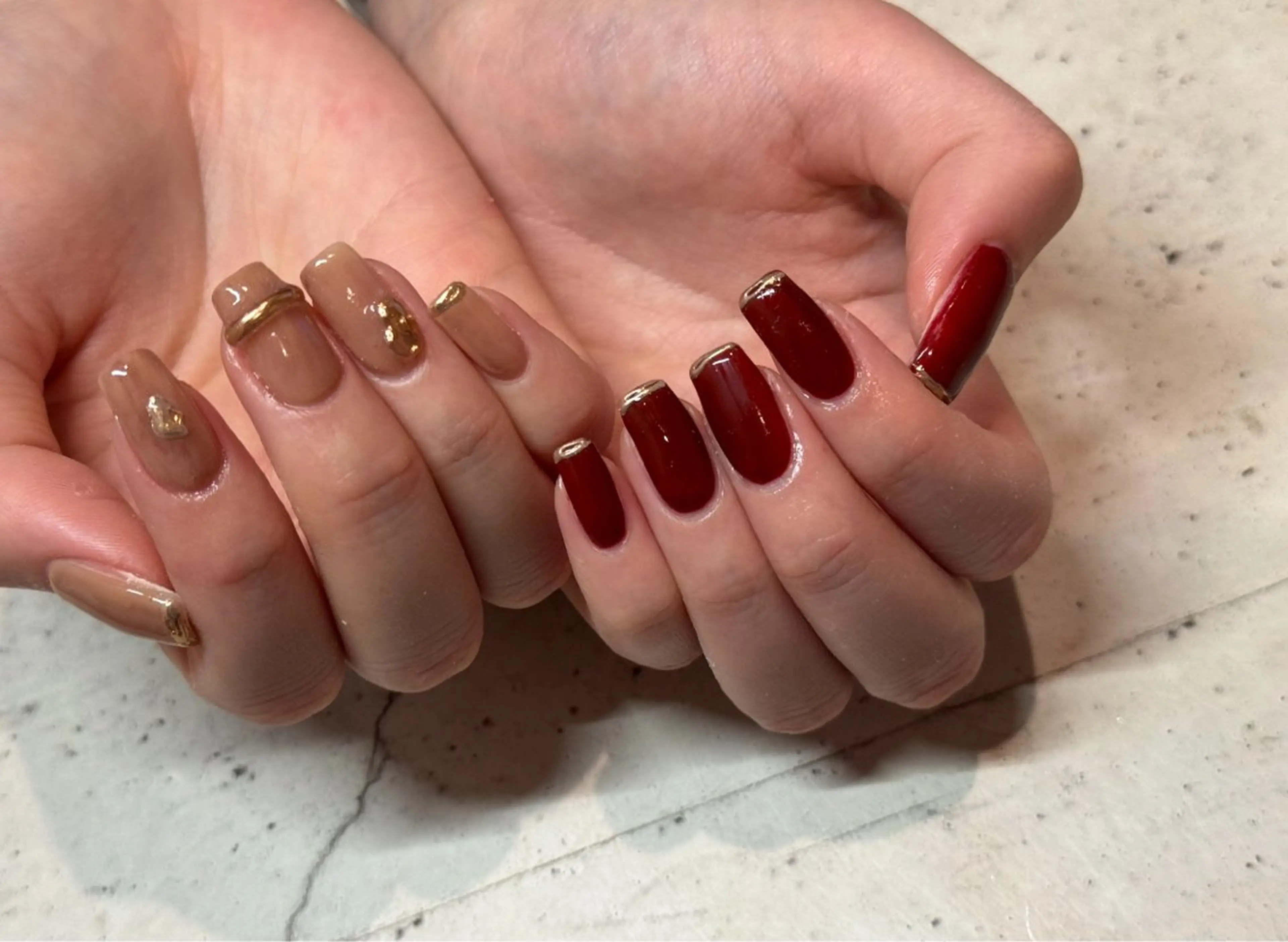 ネイル ハンドネイル nailsalon Lumiereのネイルデザイン