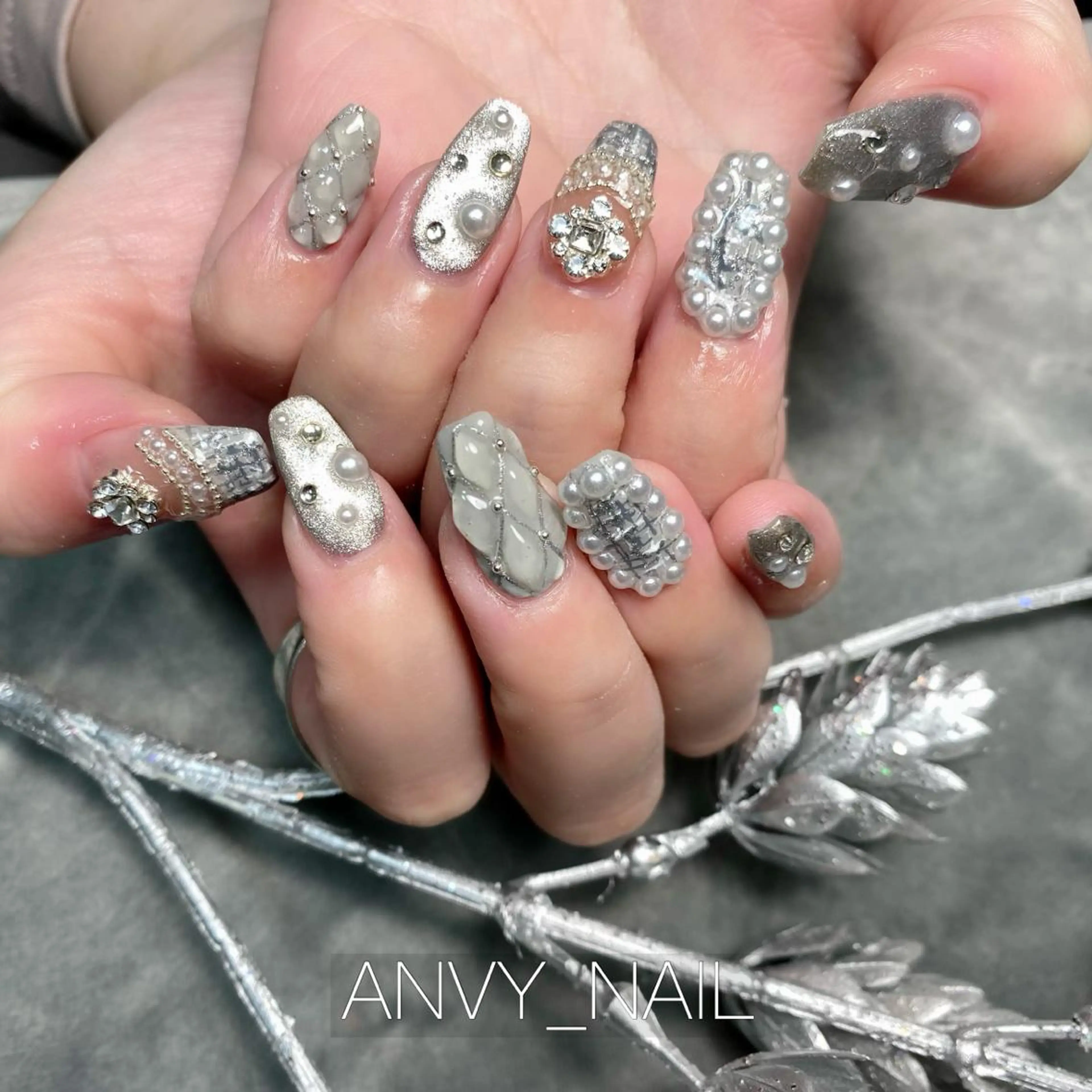 ネイル アートネイル ハンドネイル NAIL SALON あんび所属・nail salon あんびのネイルデザイン
