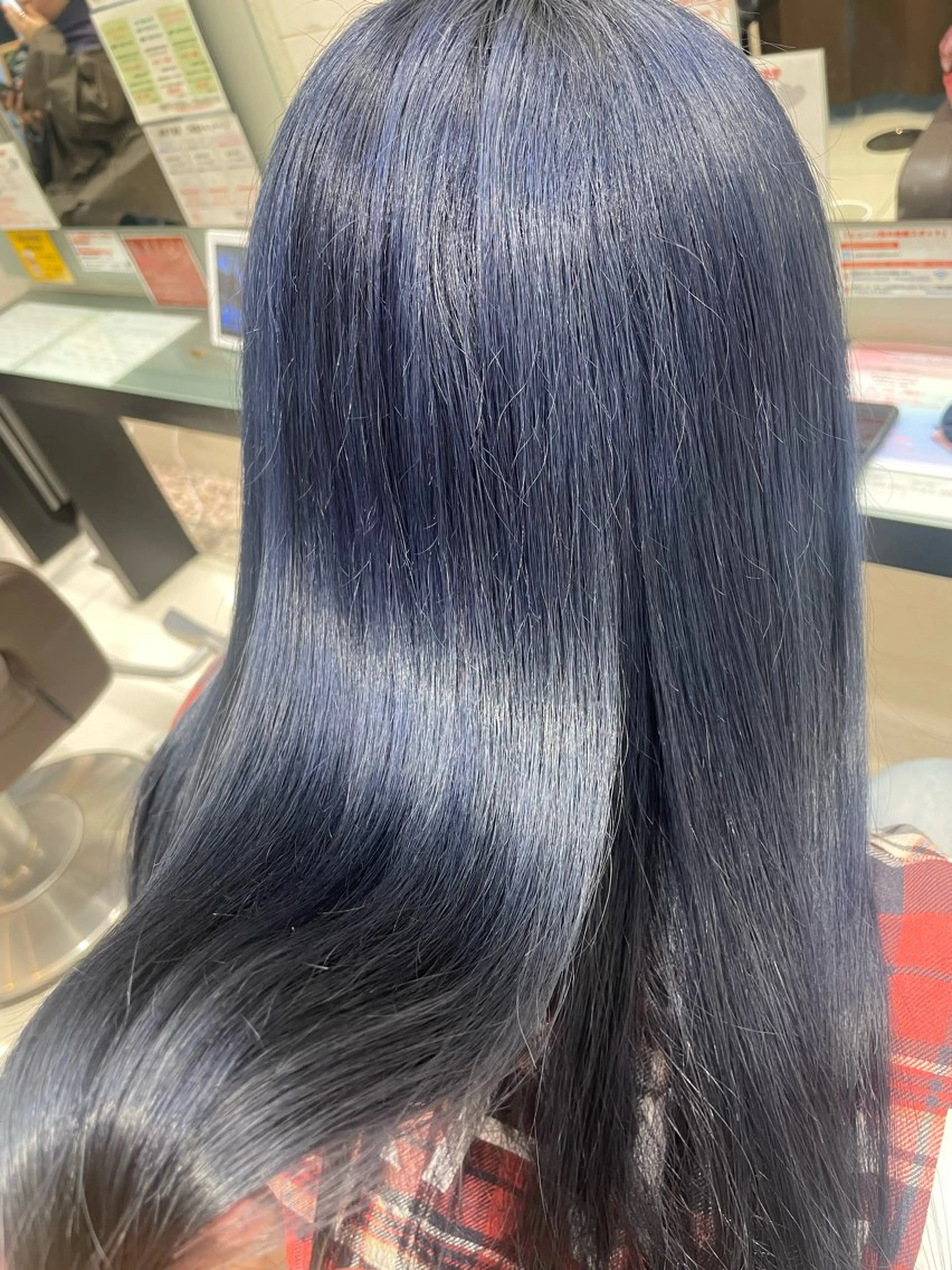 ロング ヘアカラー トリートメント EARTH 山﨑龍馬のヘアスタイル