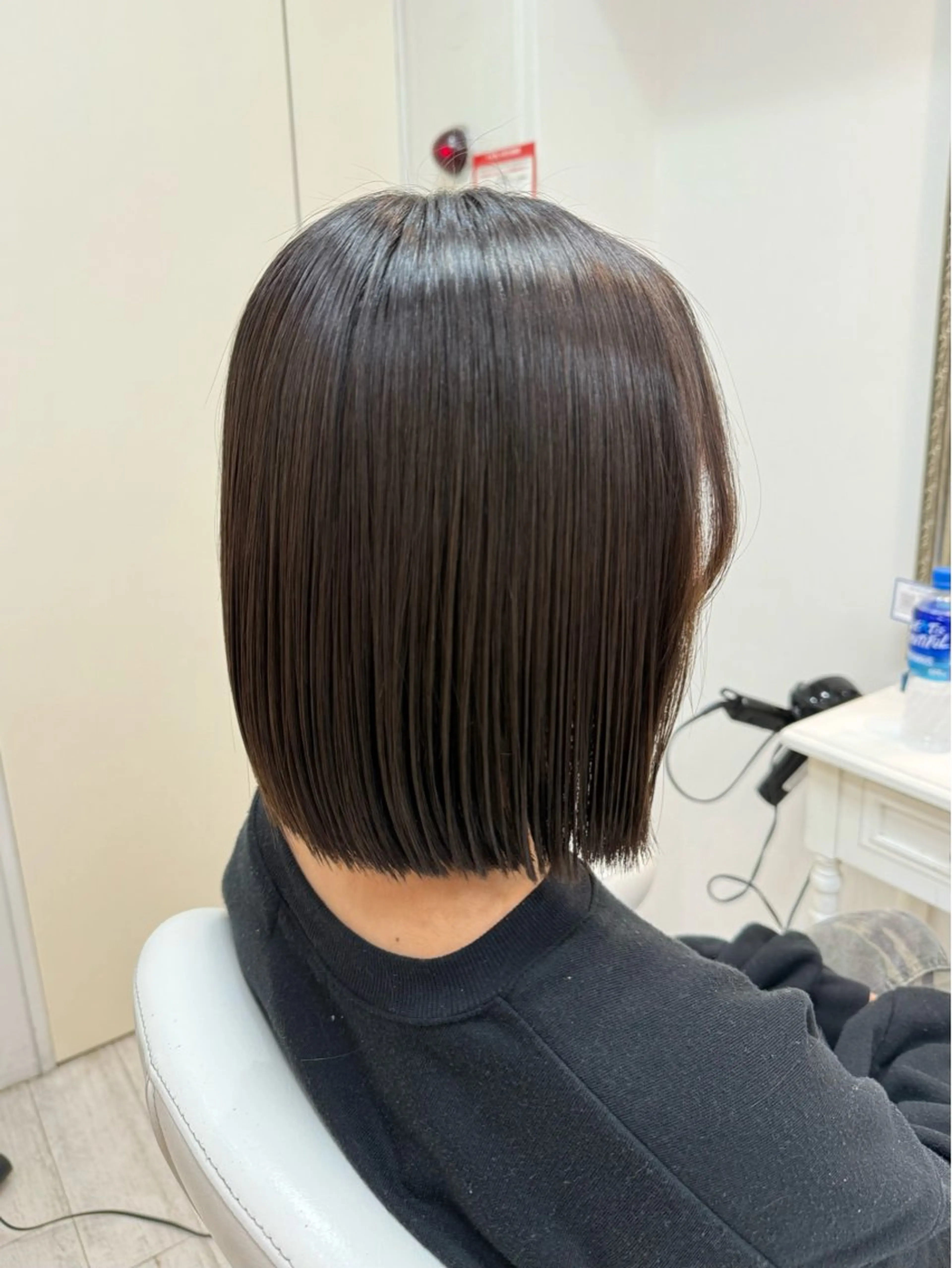 ショート 縮毛矯正 新籾 尚哉のヘアスタイル