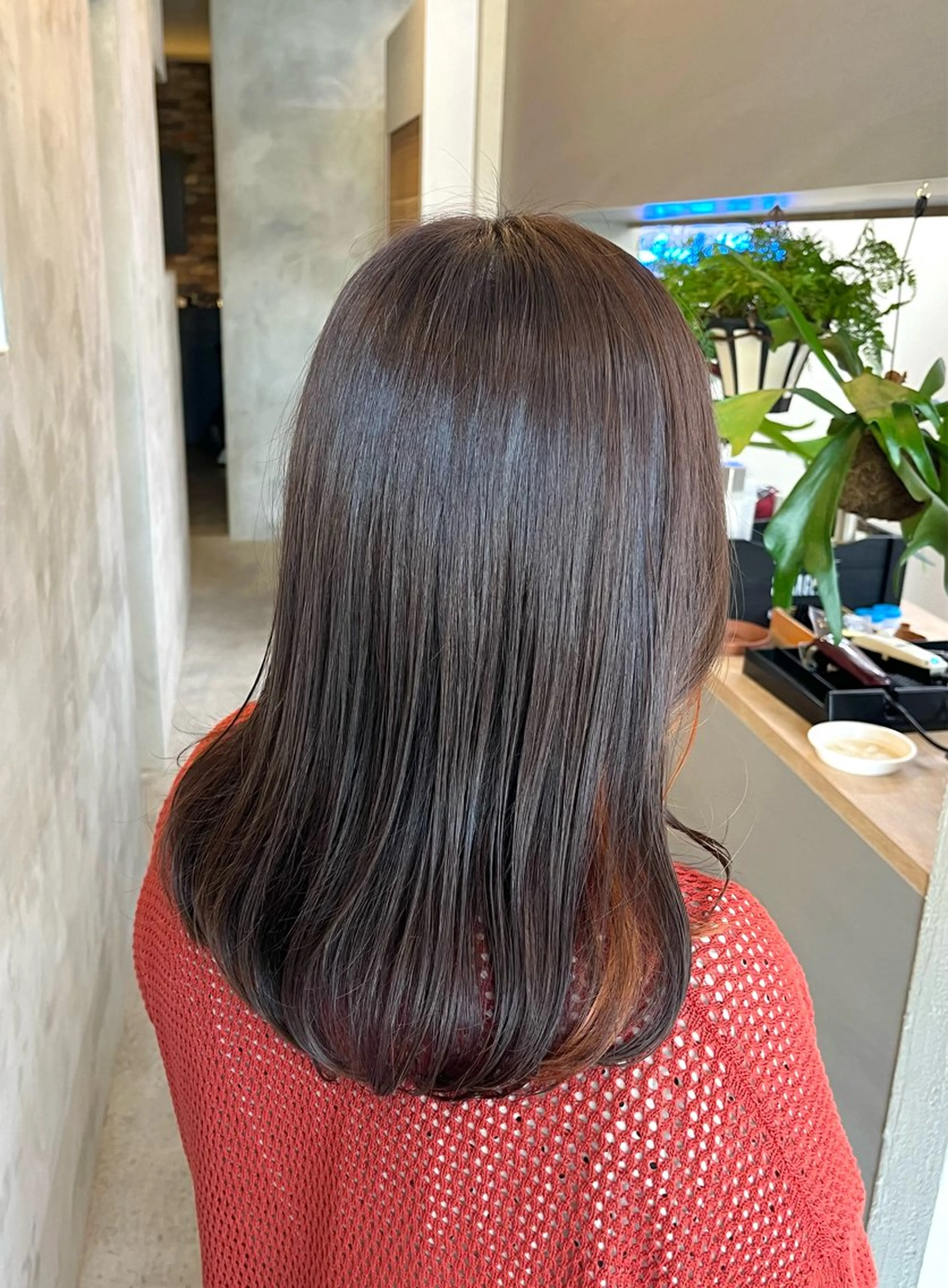 セミロング カラー カット ヘアカラー トリートメント Salon de  COCO所属・Yuka /ツヤカラー✨のヘアスタイル