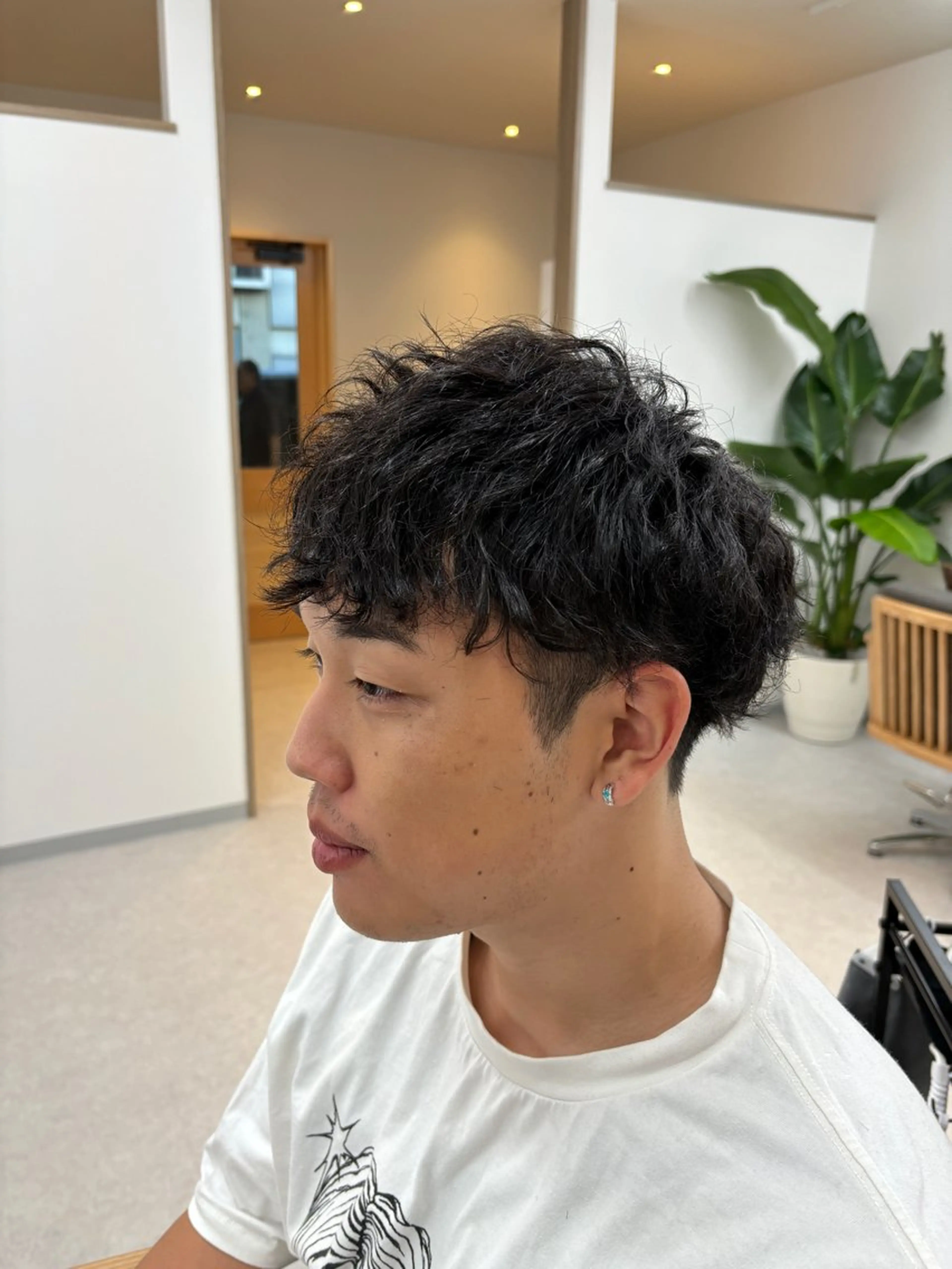【メンズ限定】💥カット➕パーマ（スパイラル、ツイストスパイラル）✨の写真