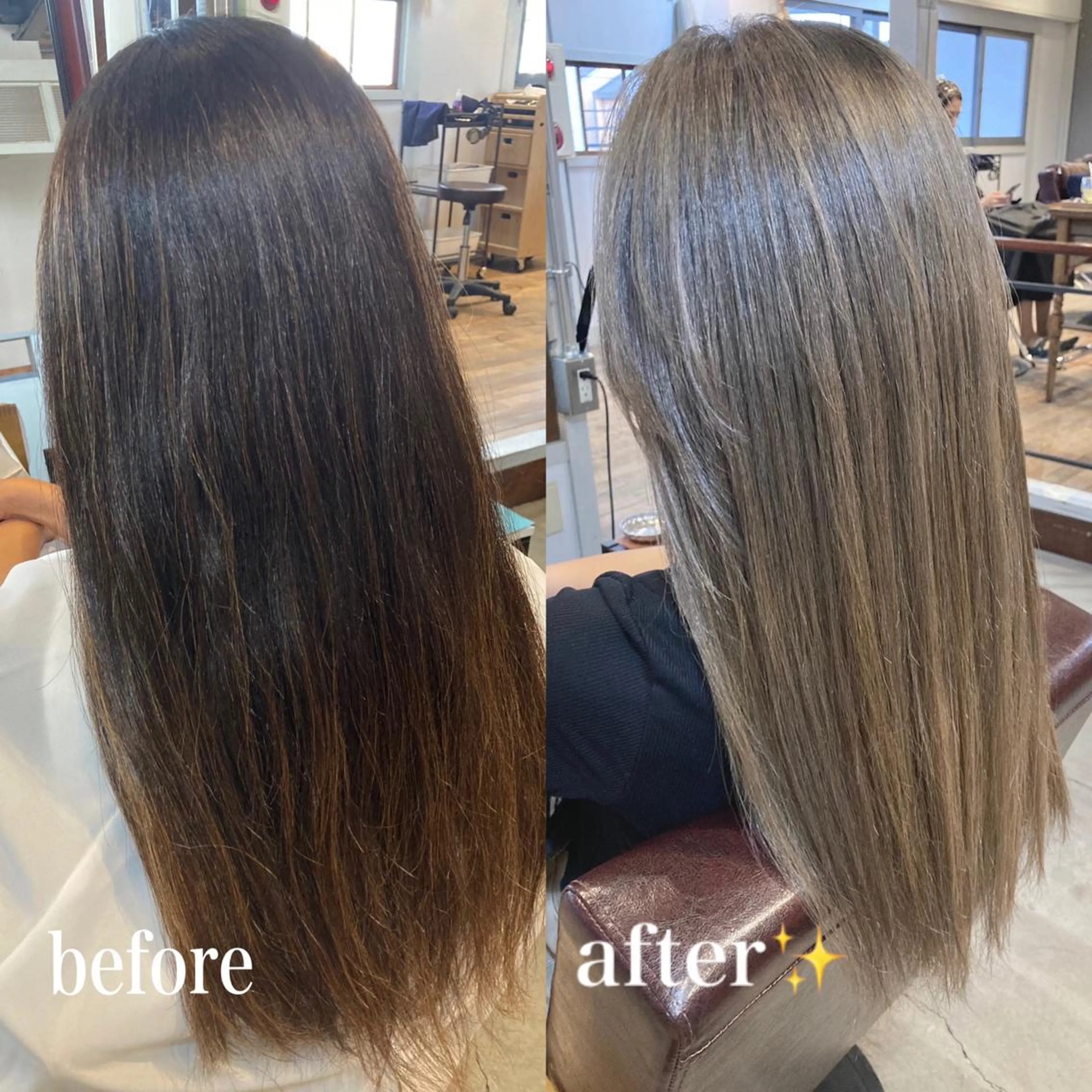 ロング タカツド ユウキのヘアスタイル