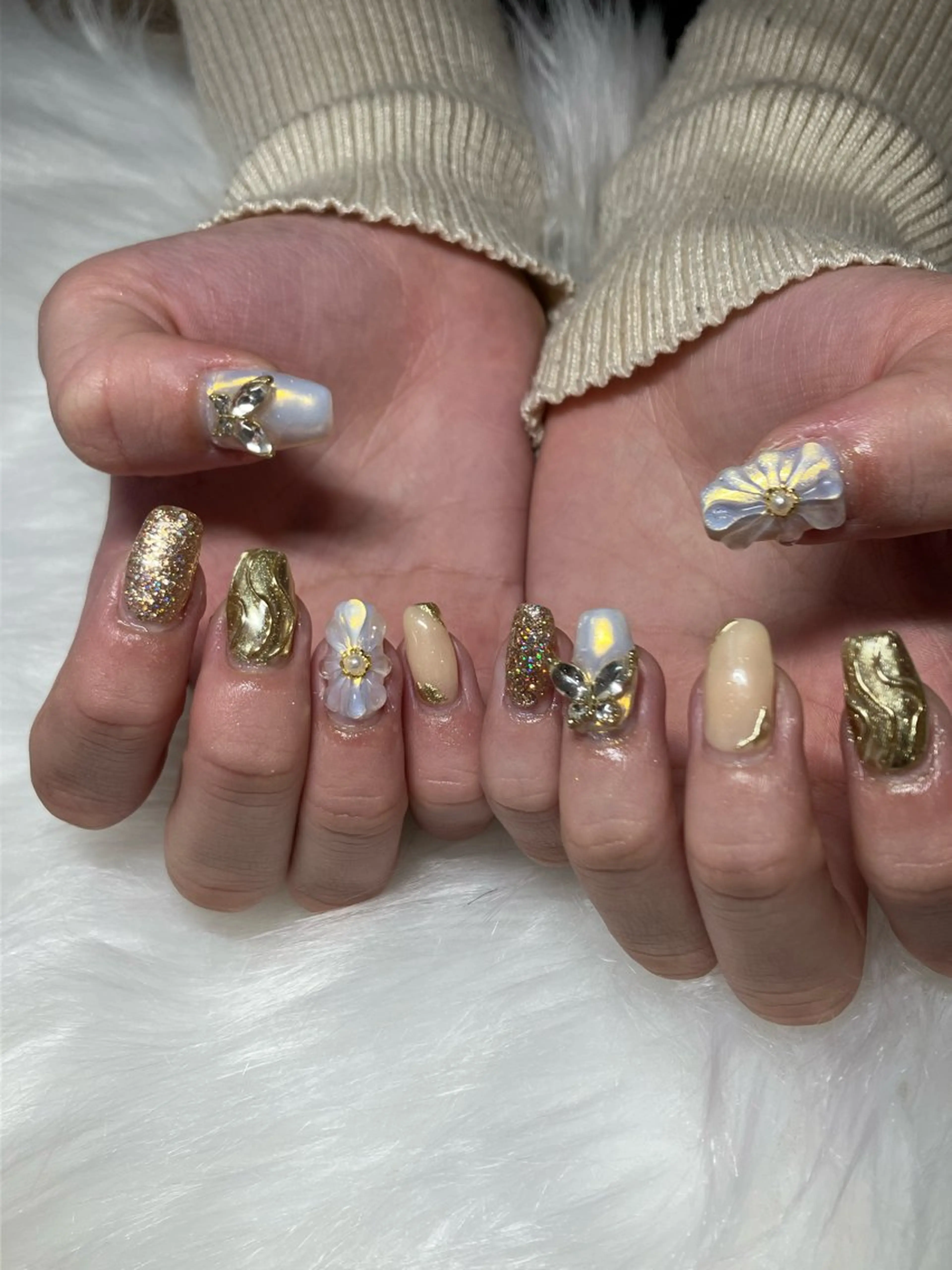 ネイル ハンドネイル MIYA  nail&   eyelash所属・MIYA NAIL シシのネイルデザイン
