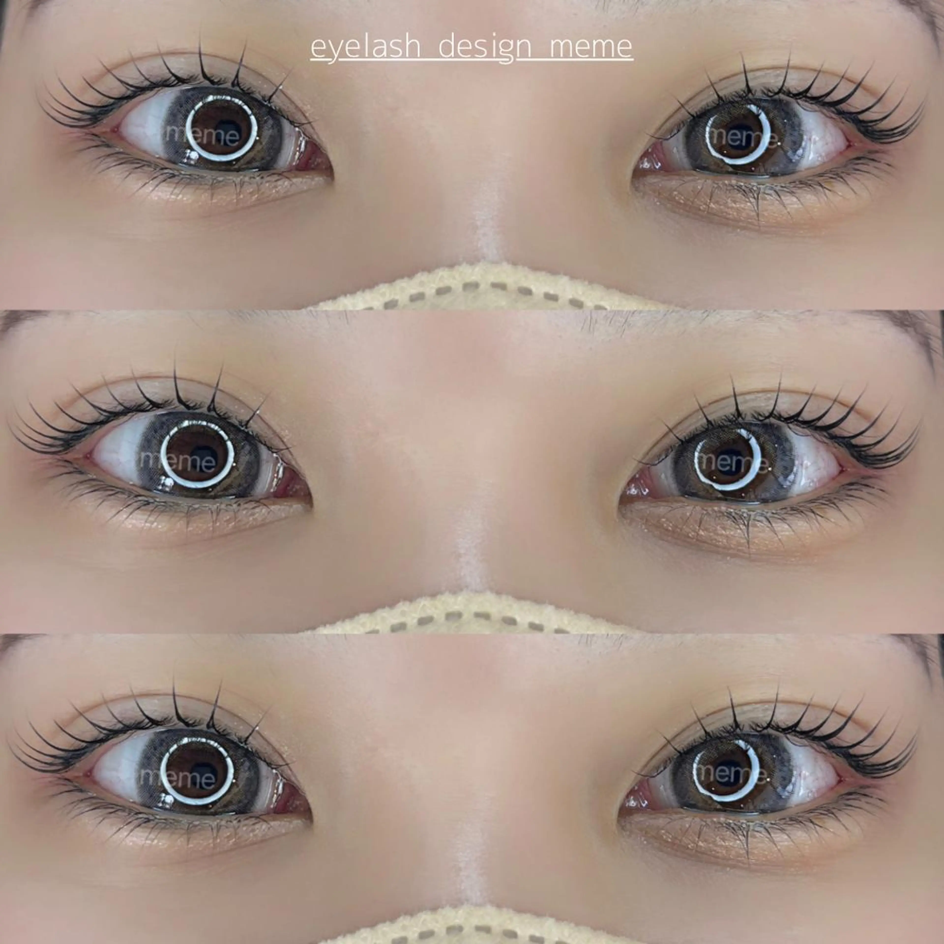 マツエク・マツパ マツパ meme erinaのマツエク・マツパデザイン