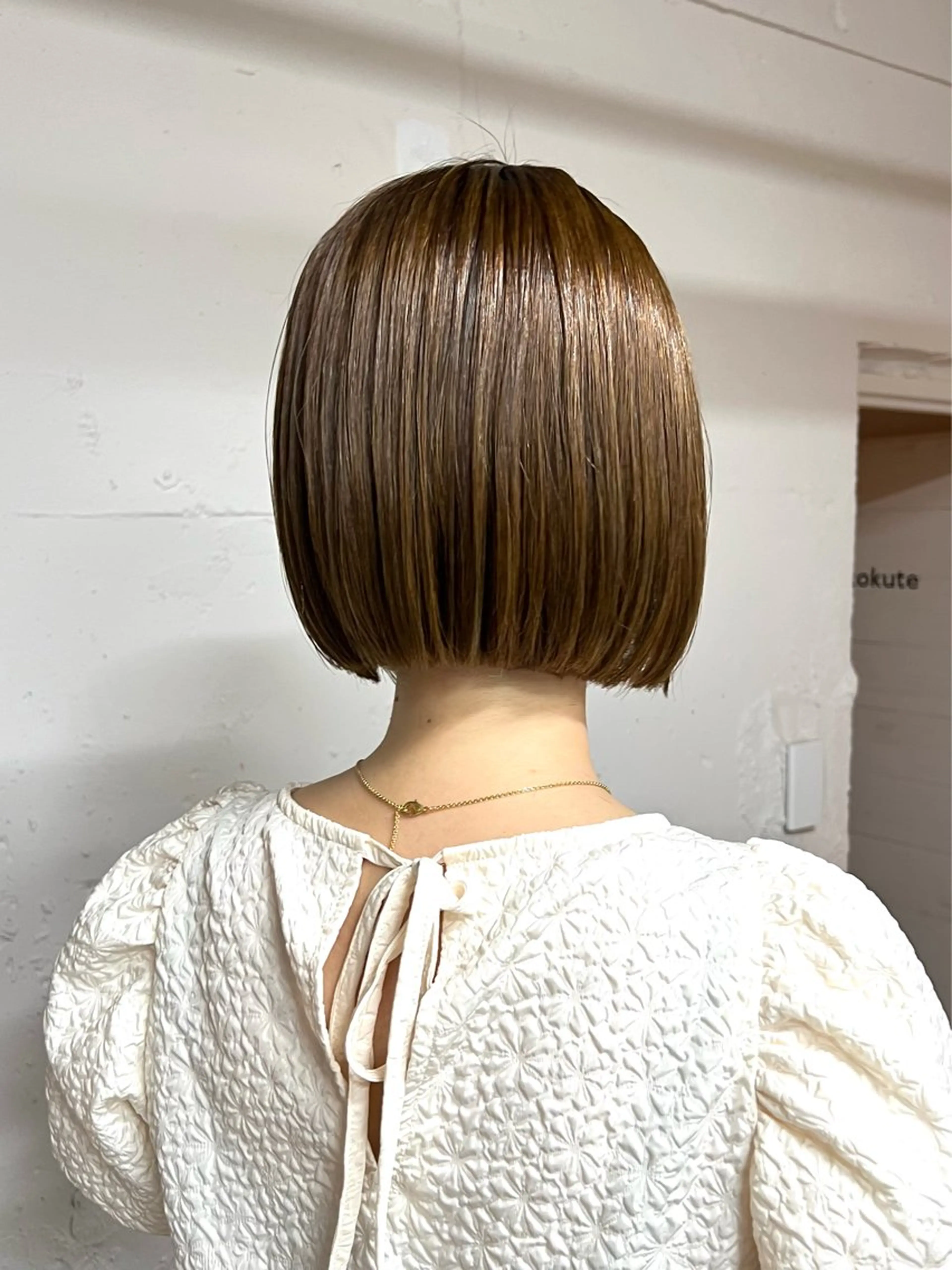 ショート カット ヘアカラー tokute Takahashiのヘアスタイル
