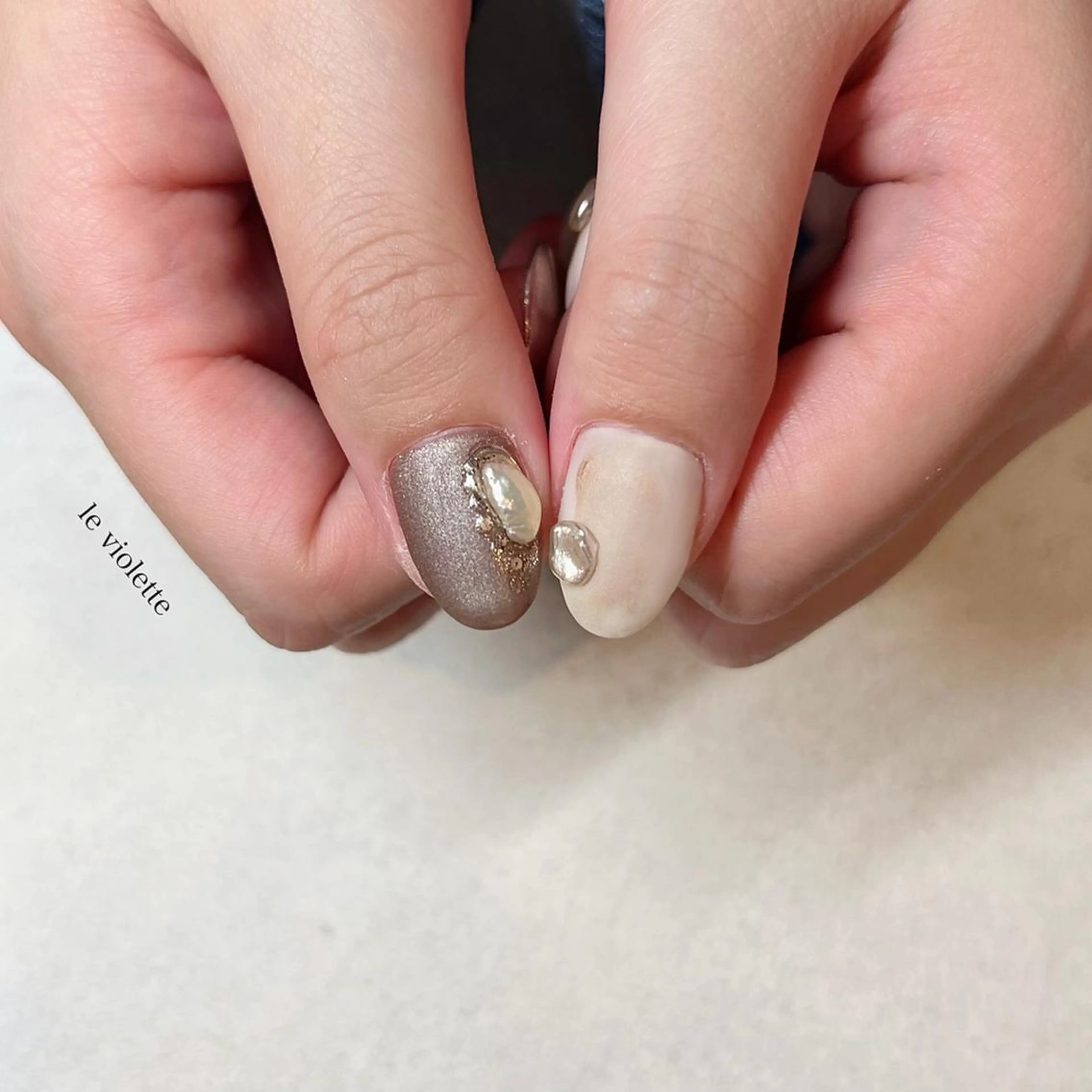 ネイル ハンドネイル le violette所属・le violetteのネイルデザイン