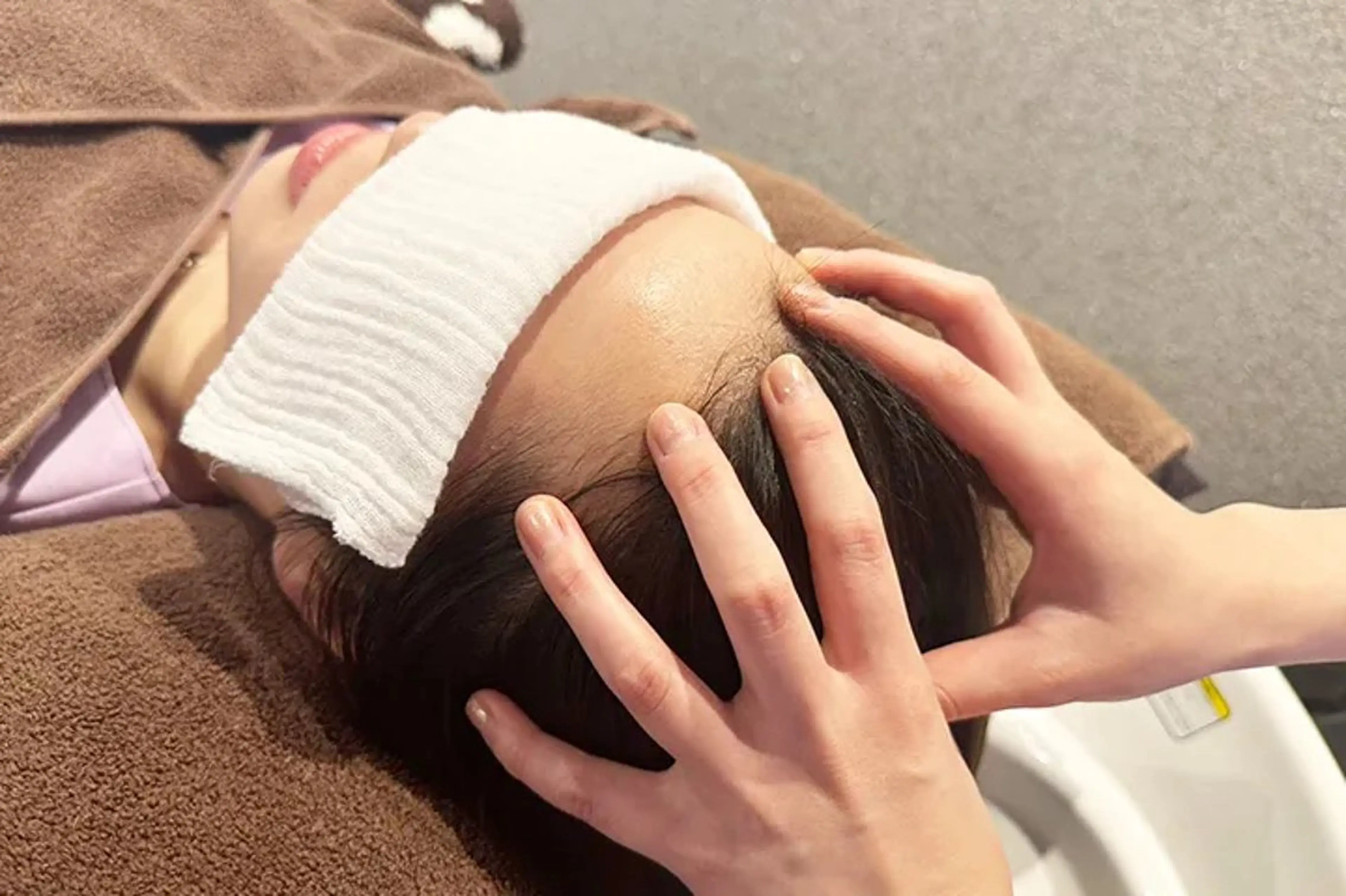 【サクッとコース💫】ドライヘッドスパ40分の写真