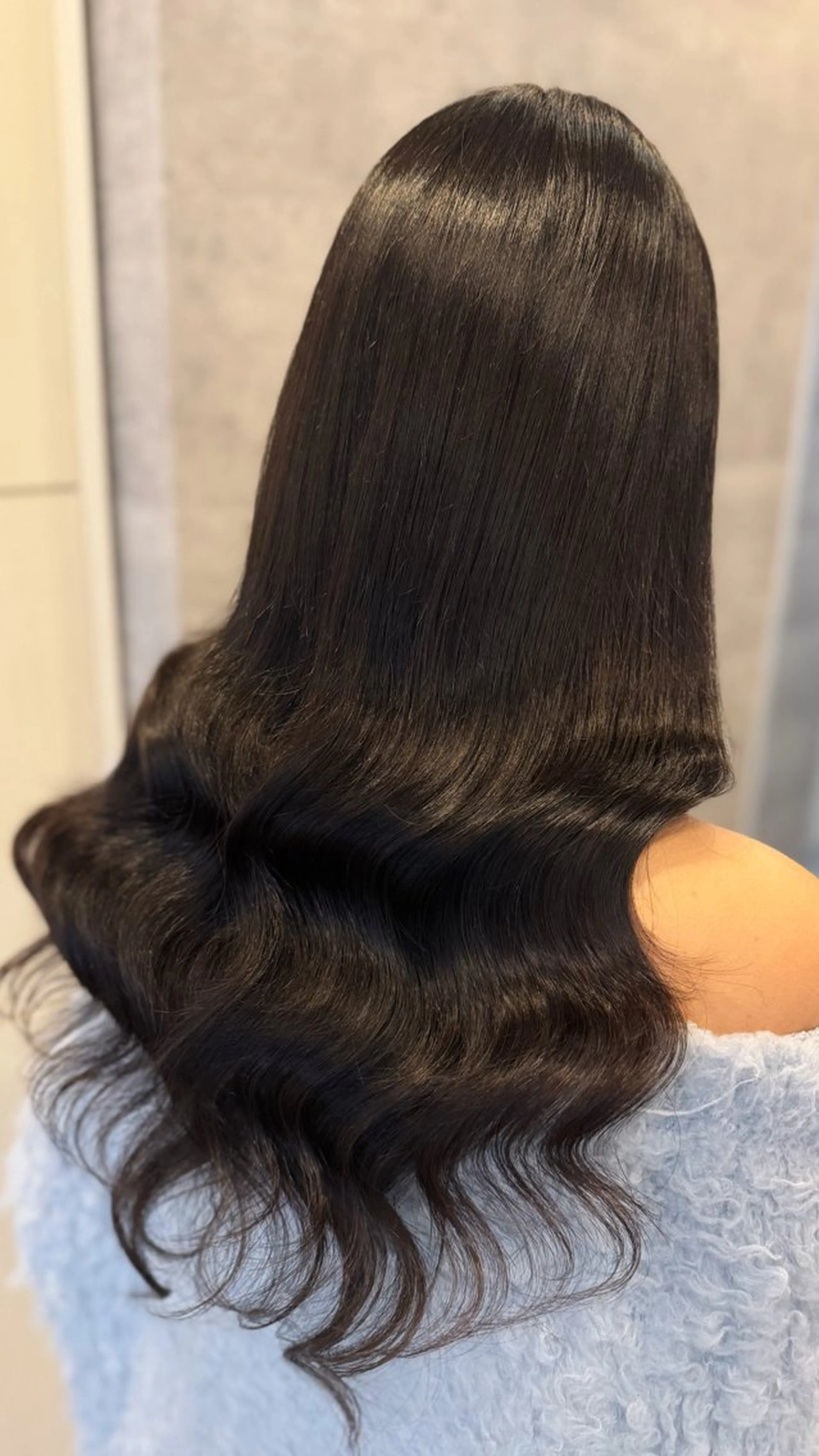 ロング MILLY【ミリー所属・SHION エクステ／ヘアセットのヘアスタイル