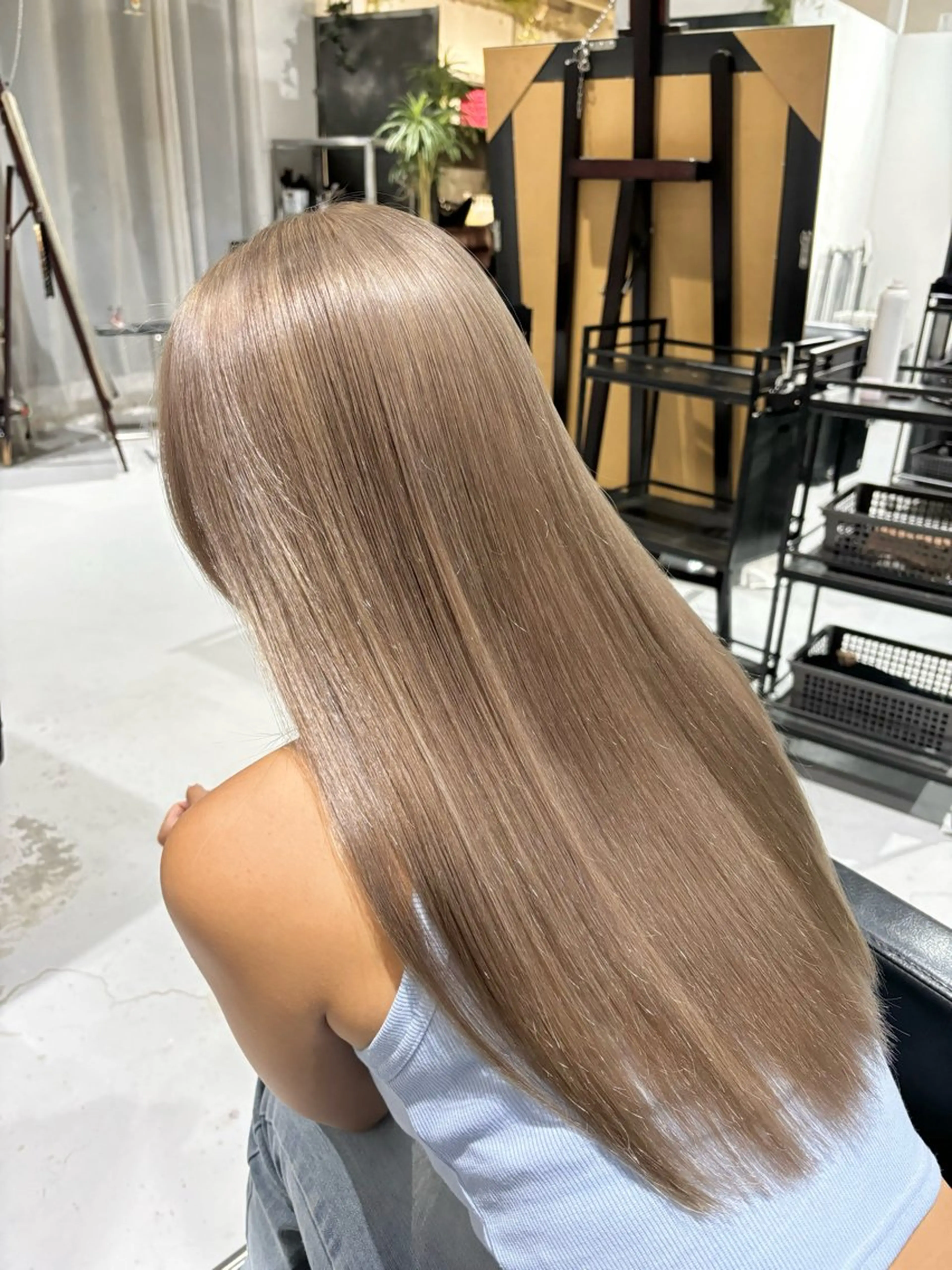 ロング カット ヘアカラー トリートメント inc新小岩北口店 🫧Nichikaのヘアスタイル