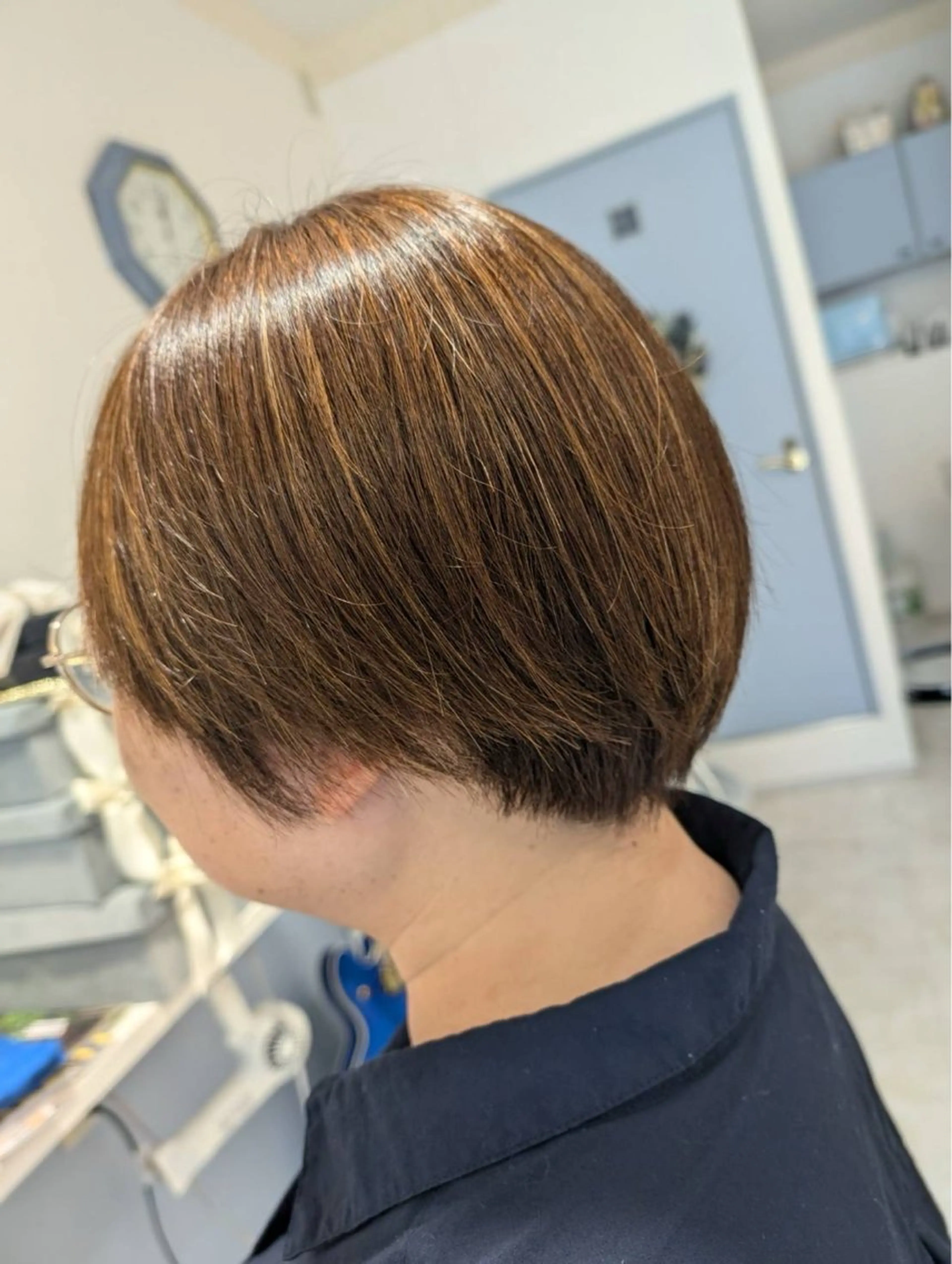 ショート カラー ハイライトカラー ハイライト ルミア所属・MASUMI ／LUMIAのヘアスタイル