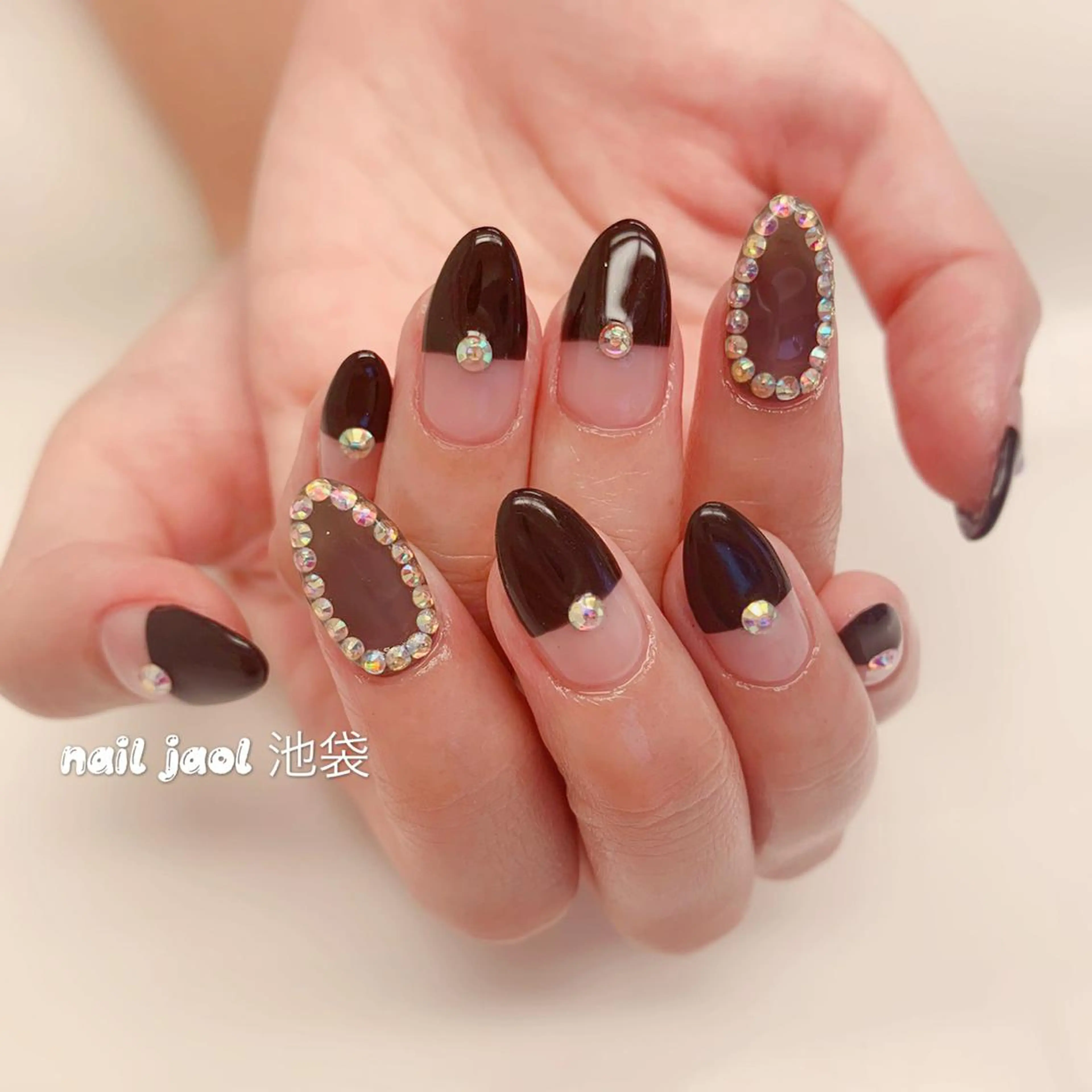 ミディアム nail jaol池袋店所属・ネイルJaol 池袋のネイルデザイン