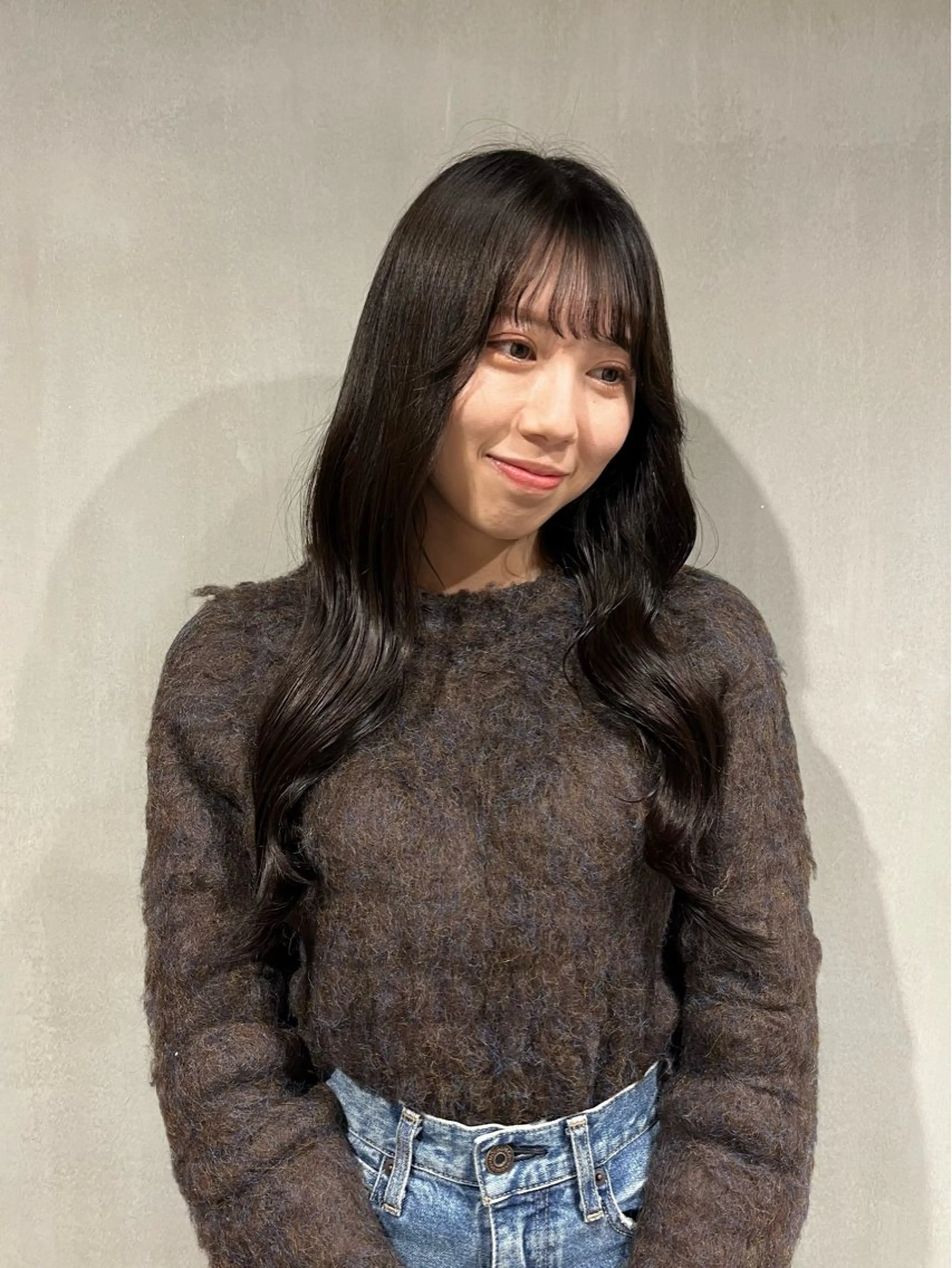 ロング カラー 透明感カラー ヘアカラー L'Atelier所属・hashimoto kaedeの眉毛・アイブロウイメージ