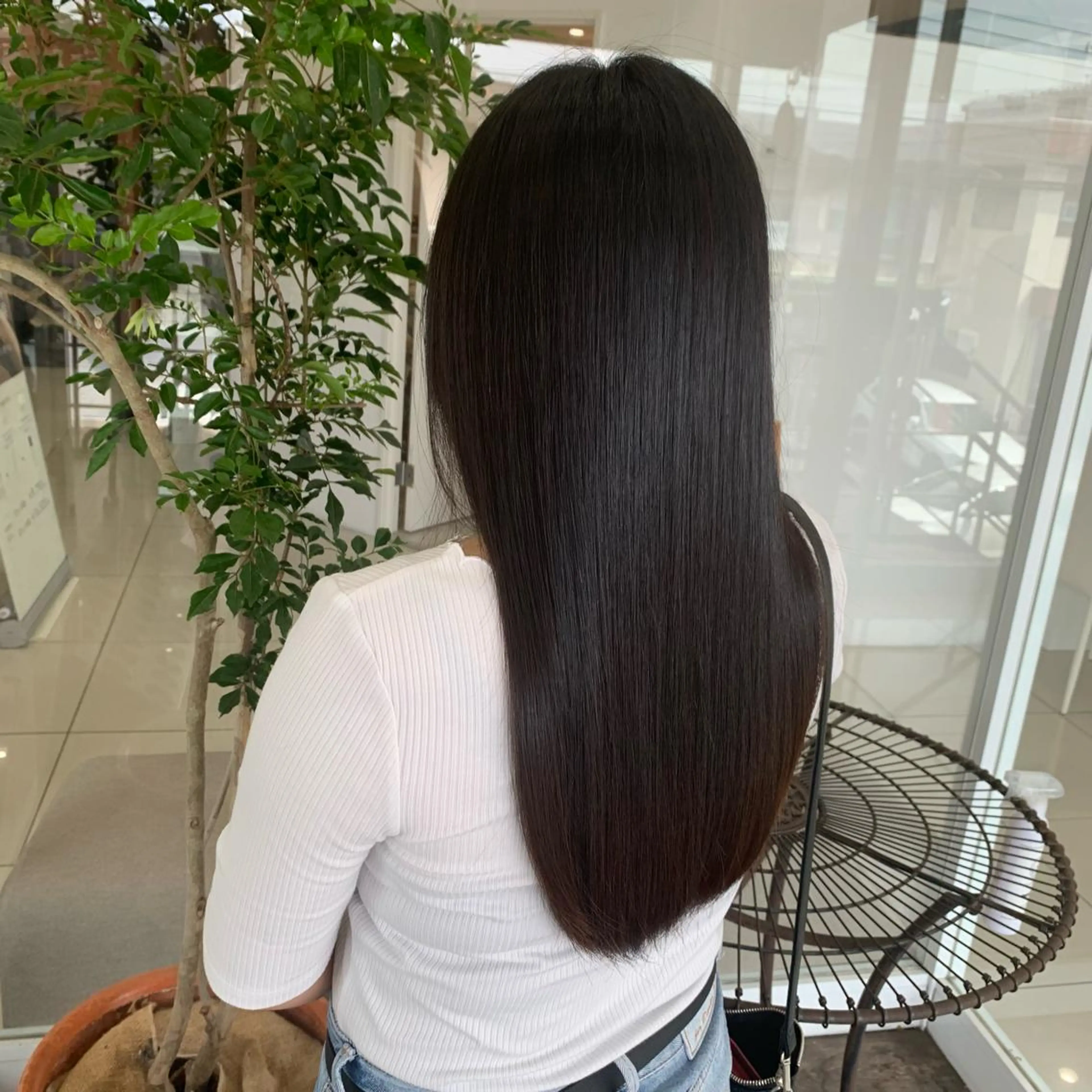 ロング カラー ハピネス所属・川本 真鈴のヘアスタイル
