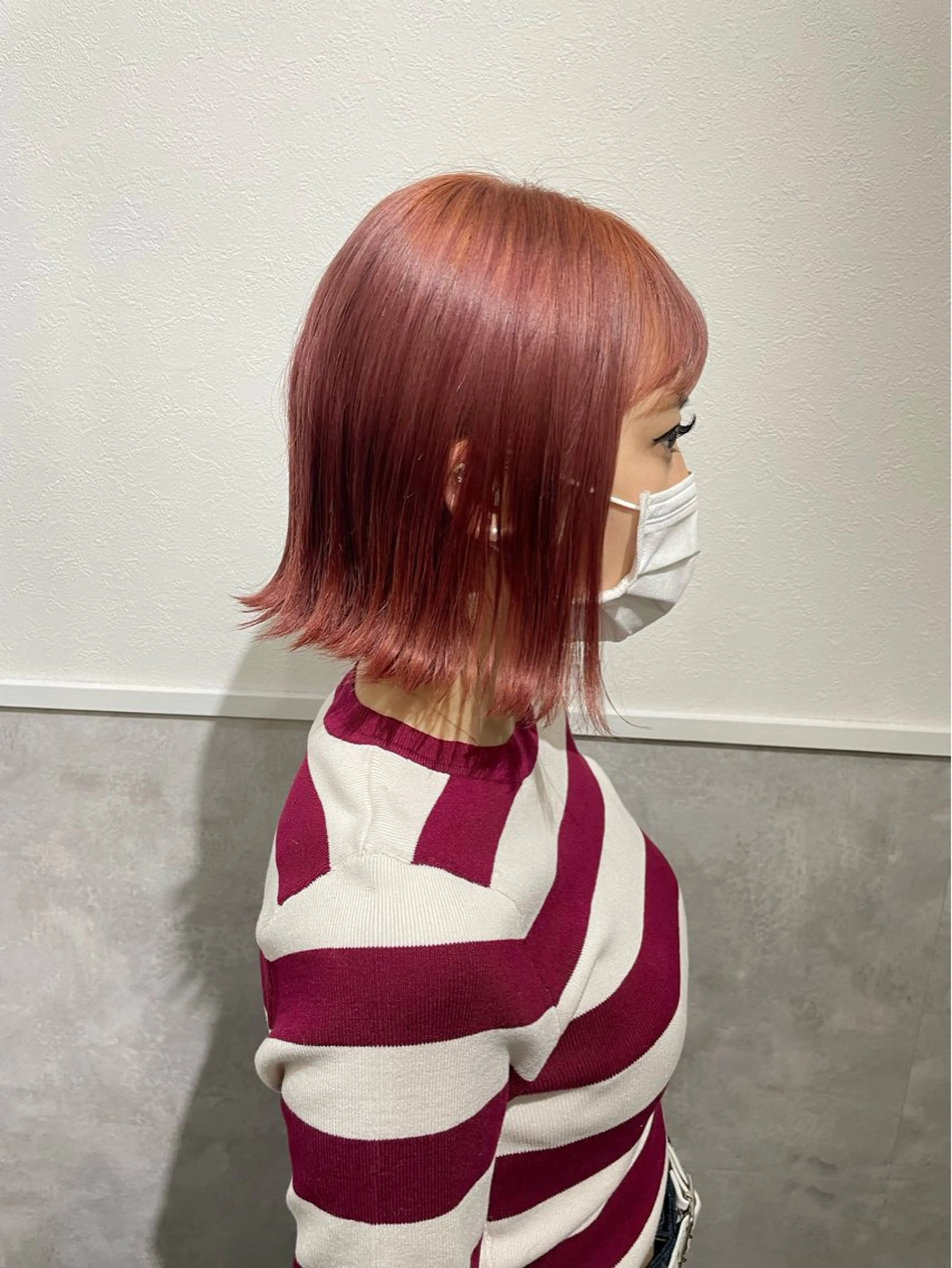 ミディアム ボブ 外ハネヘア ROCCA hair HARU🩵のヘアスタイル