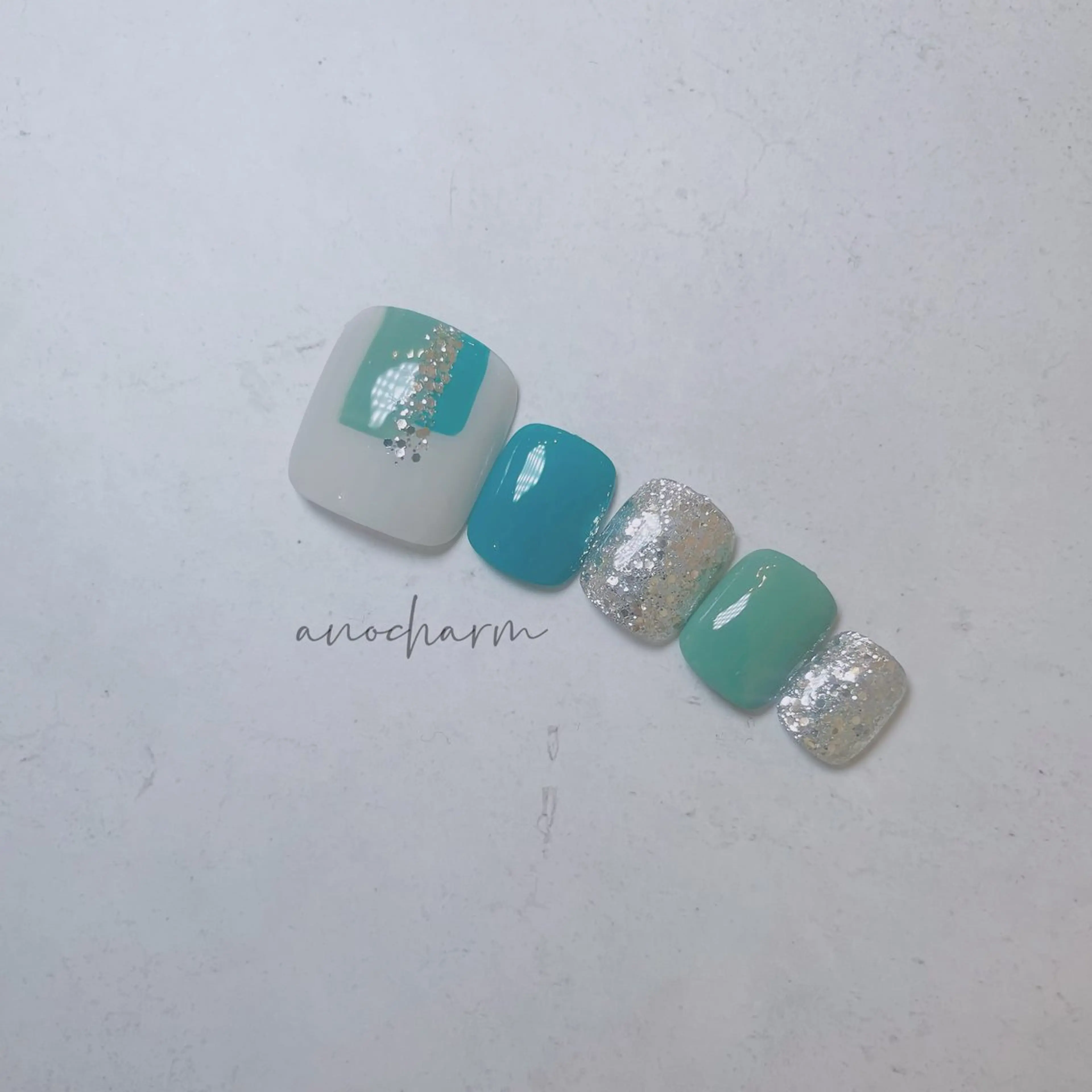 ネイル フットネイル anocharm by Royd.所属・anocharm _annaのネイルデザイン