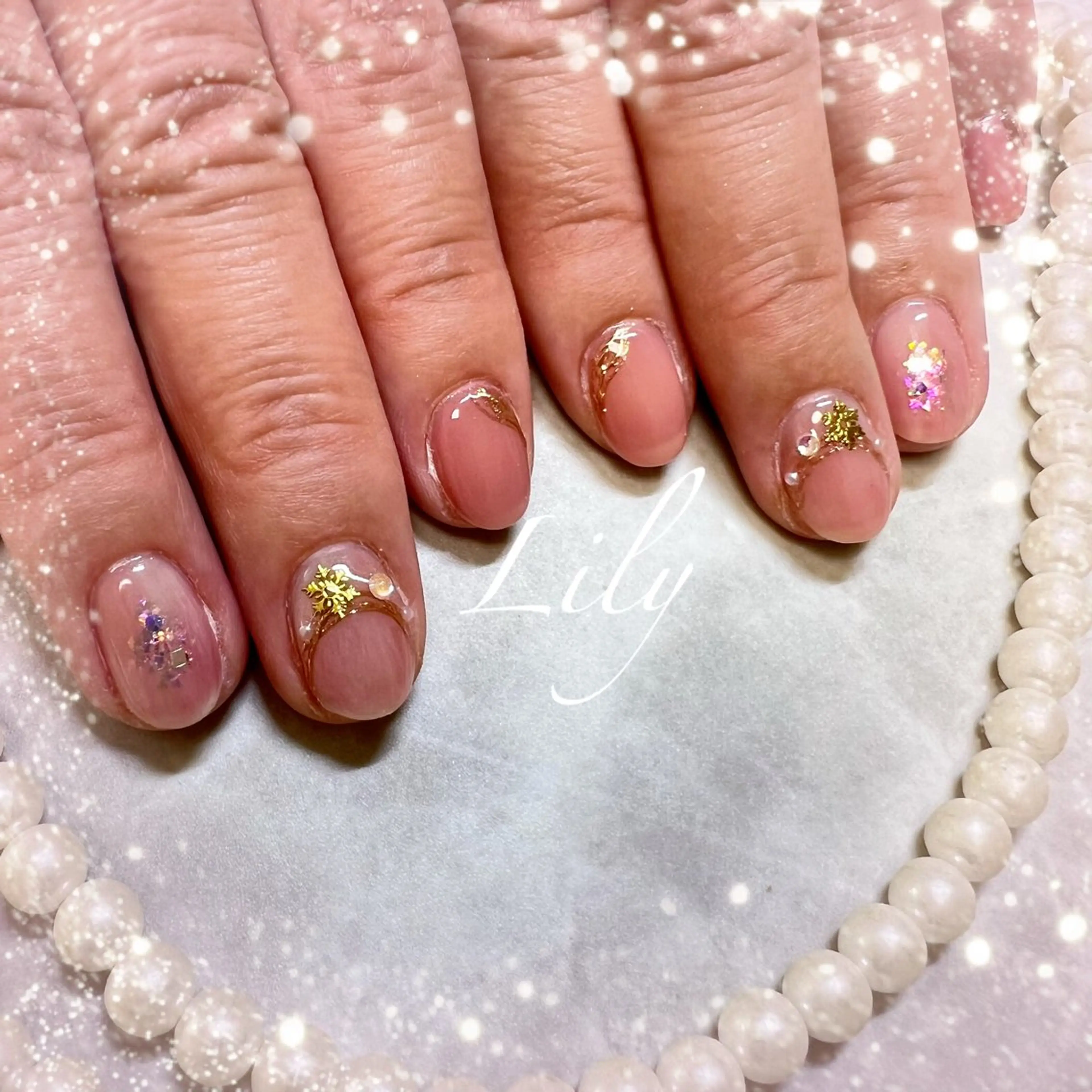 ネイル ハンドネイル Nailsalon Lilyのネイルデザイン