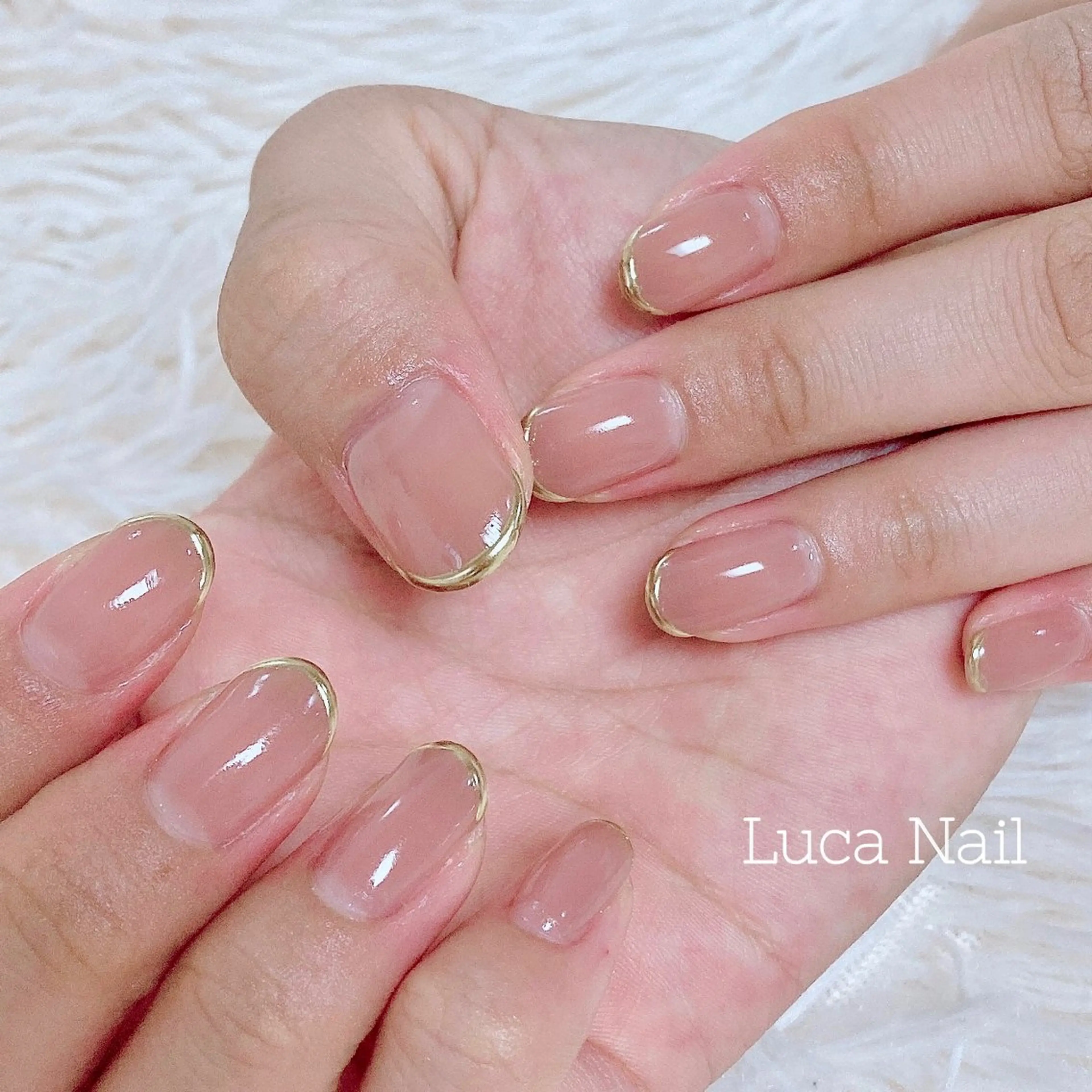 ネイル フレンチネイル ミラーネイル ハンドネイル ハンドケア Luca  Nail所属・Luca Nail 🌼yu-kaのネイルデザイン