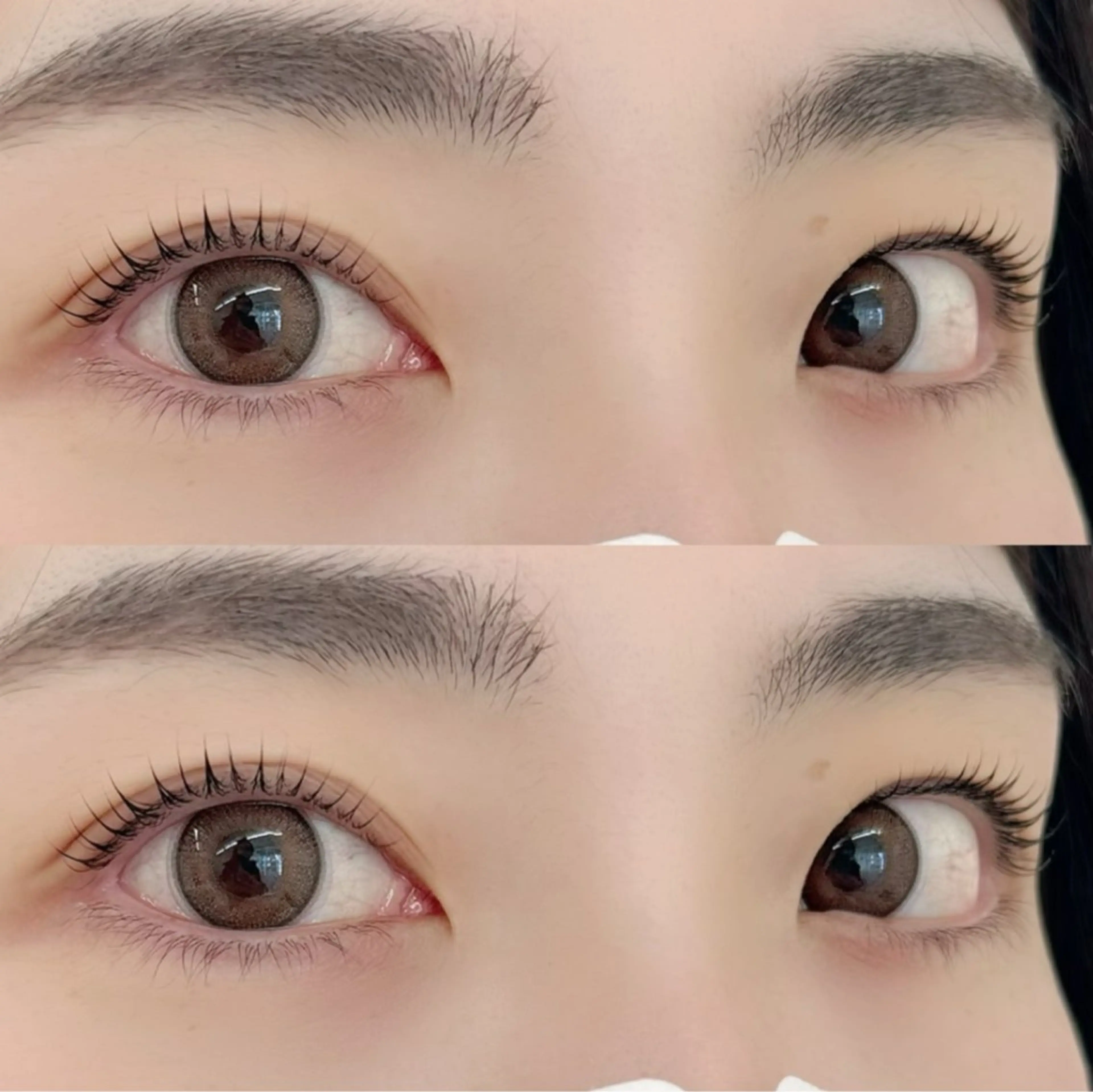 マツエク・マツパ 束感まつ毛 フラットラッシュ 韓国風マツエク ナチュラル パリジェンヌラッシュリフト CLUTCH江坂 こんどうのマツエク・マツパデザイン