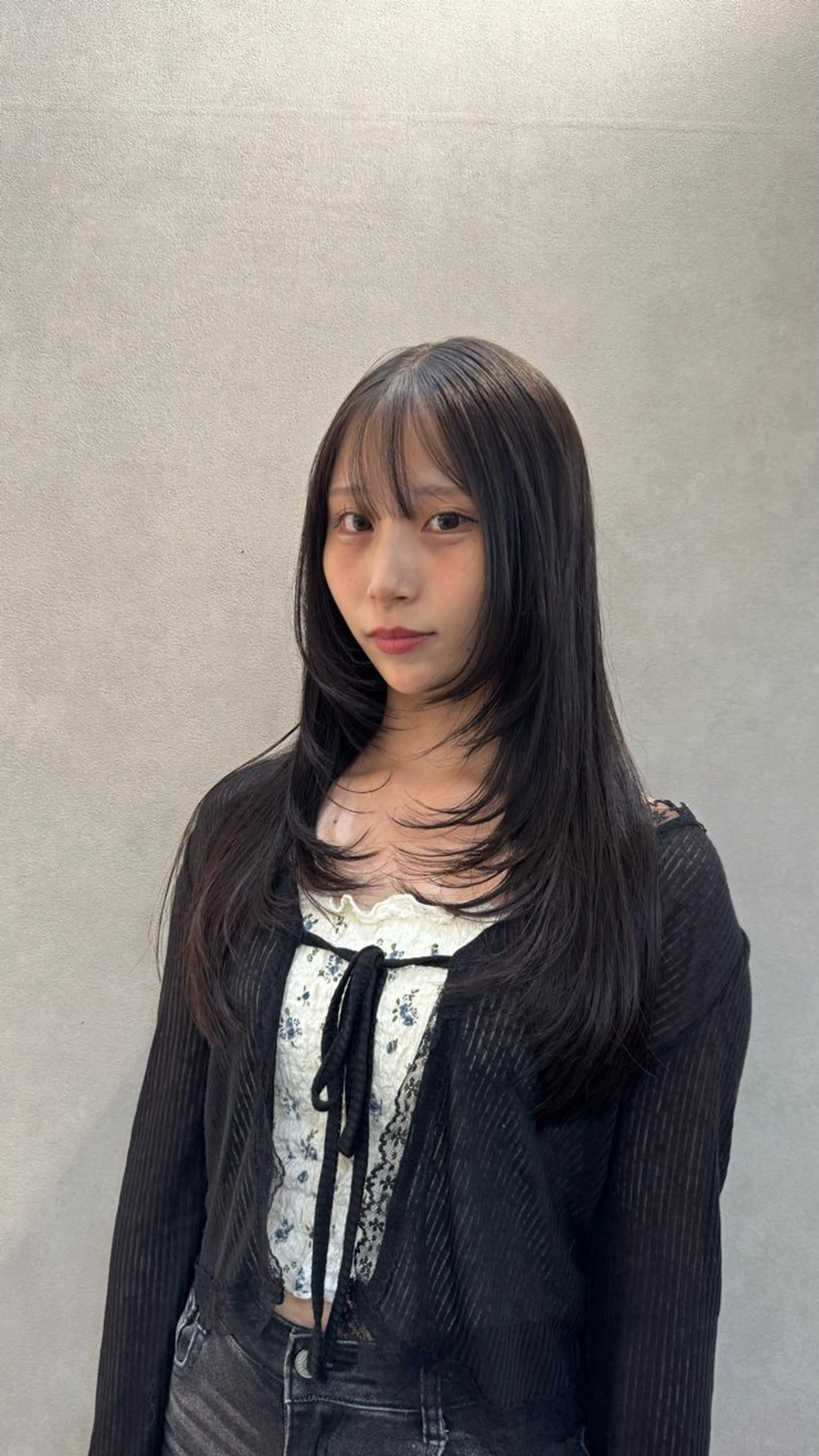 ロング レイヤーカット カット reira/cien /似合わせカットのヘアスタイル