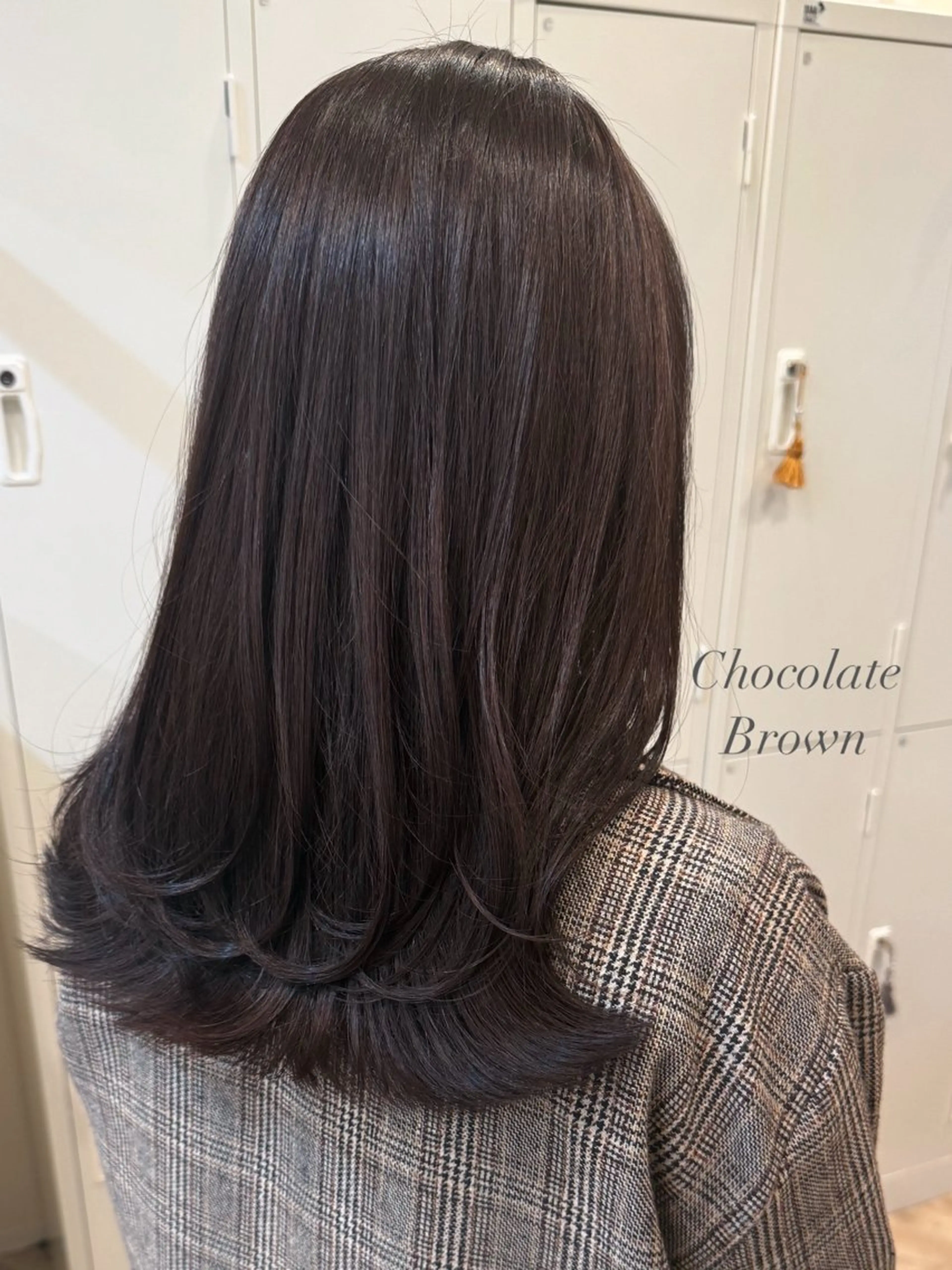 セミロング カット ヘアカラー トリートメント TOMOKI 大宮のヘアスタイル