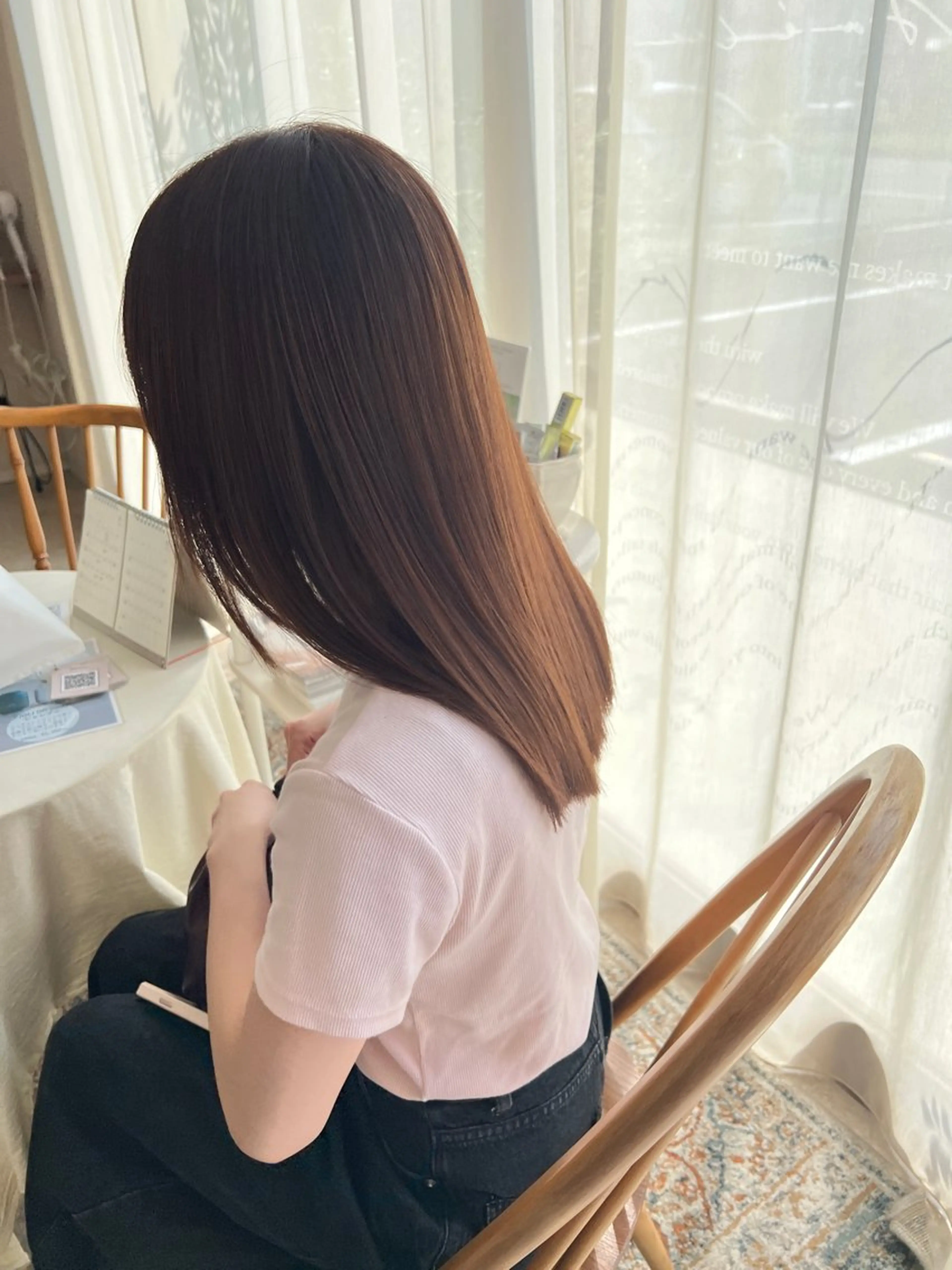 ロング トリートメント サキ/ヘッドスパ🫧 /縮毛🩰🤍のヘアスタイル