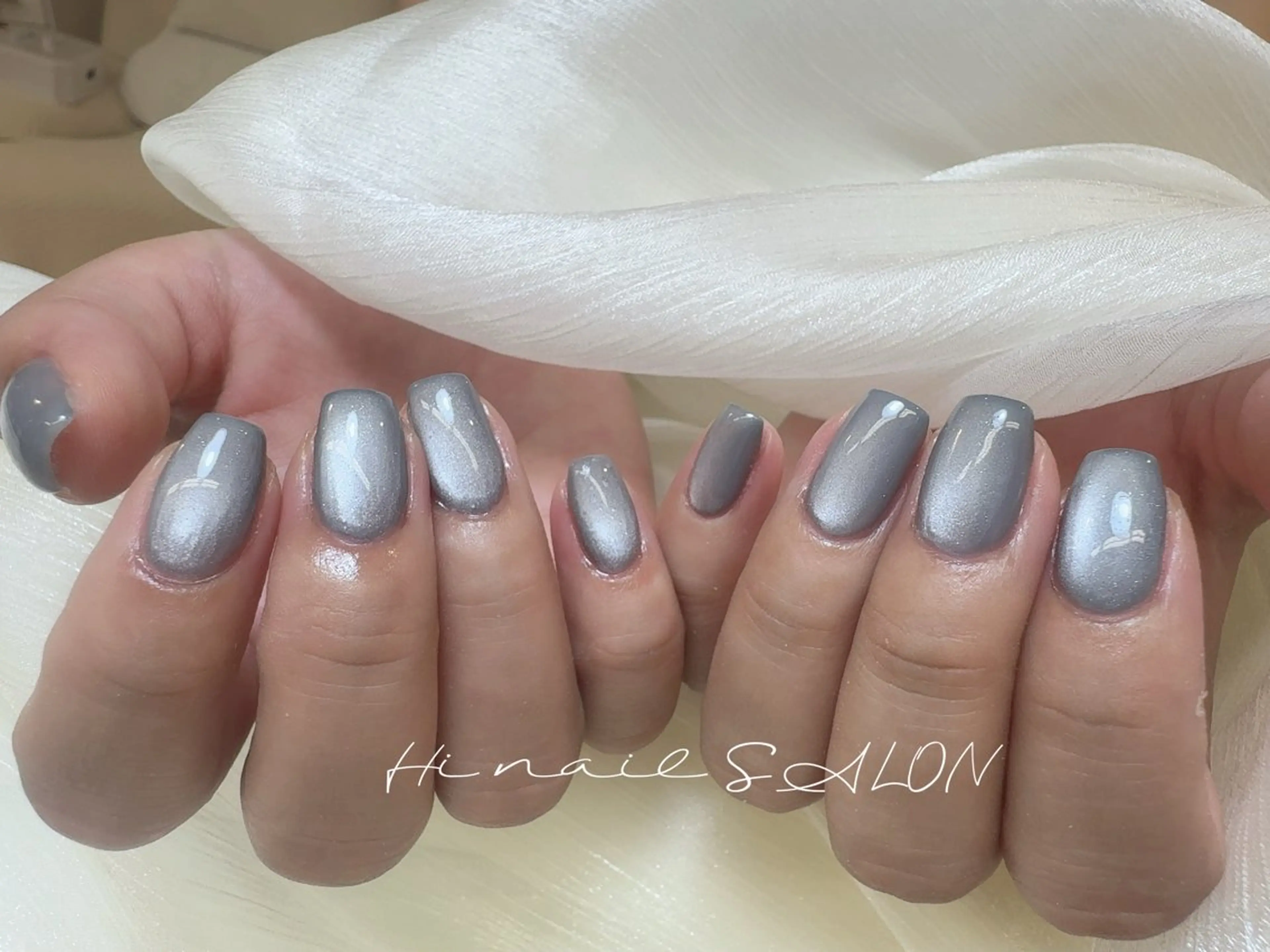 ネイル チークネイル フラッシュネイル フットネイル フレンチネイル ジェルネイル ハンドネイル Hi nail Miyuki池袋東口のネイルデザイン