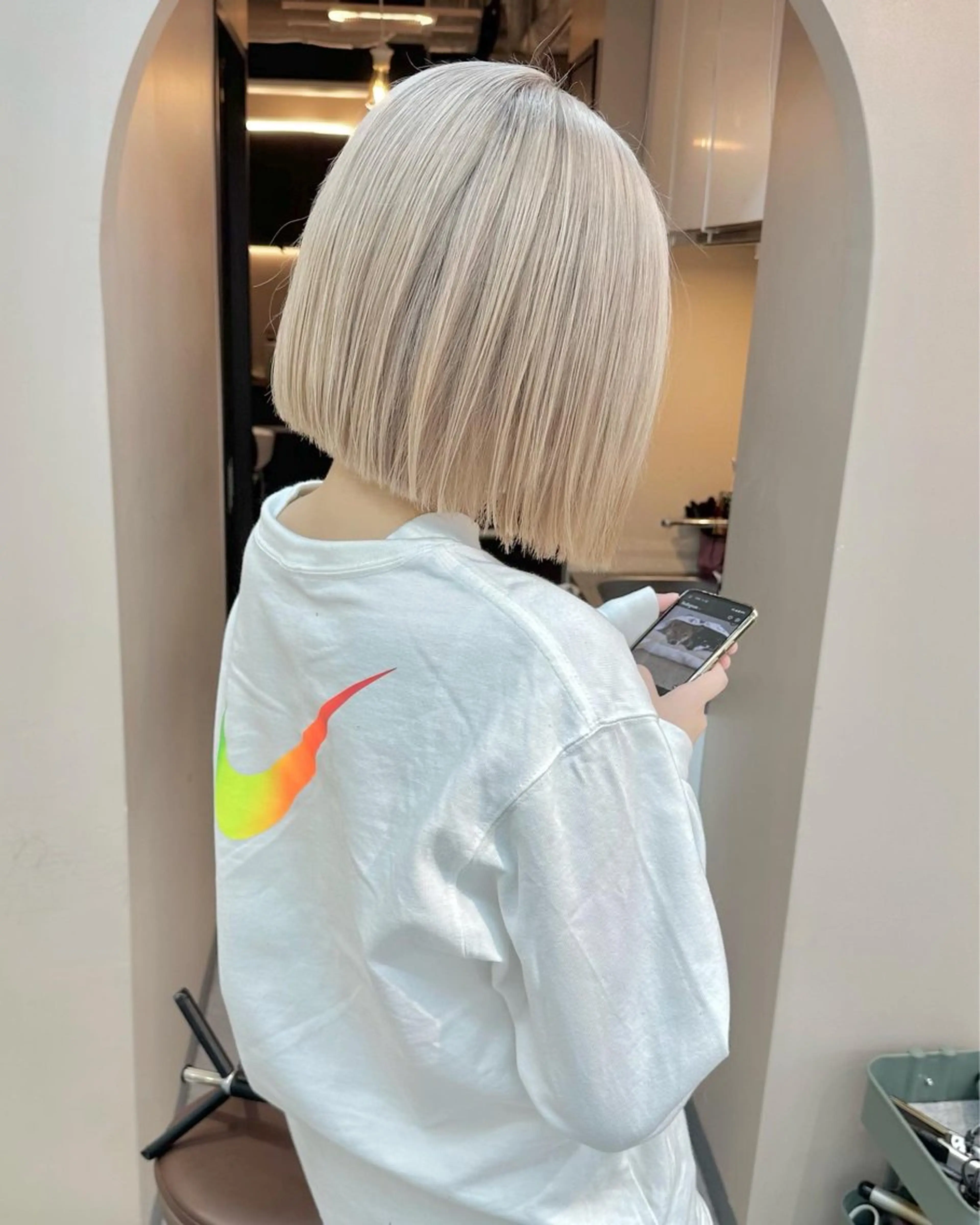 ミディアム カラー ヘアカラー トリートメント ヘアセット 💘カラー特化美容師 尾崎拓己のヘアスタイル