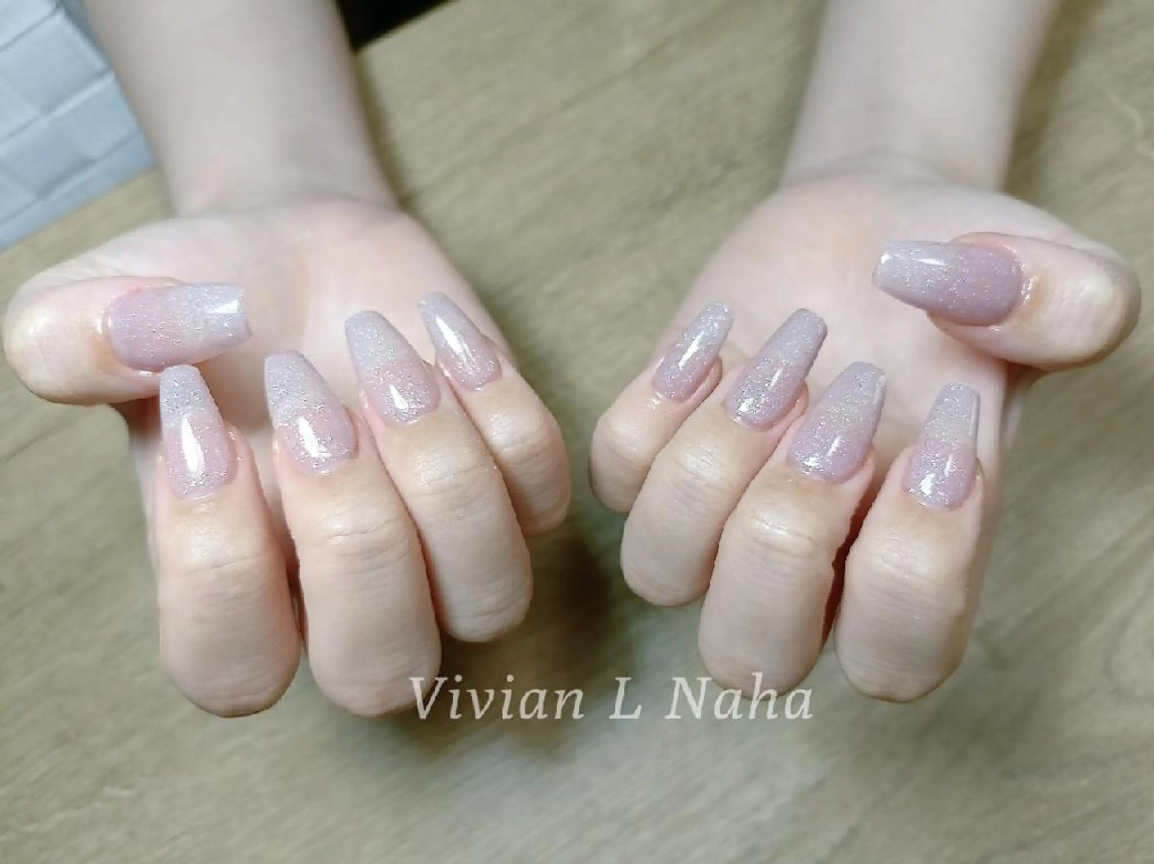 ネイル ハンドネイル Vivian L NahaCecileのネイルデザイン