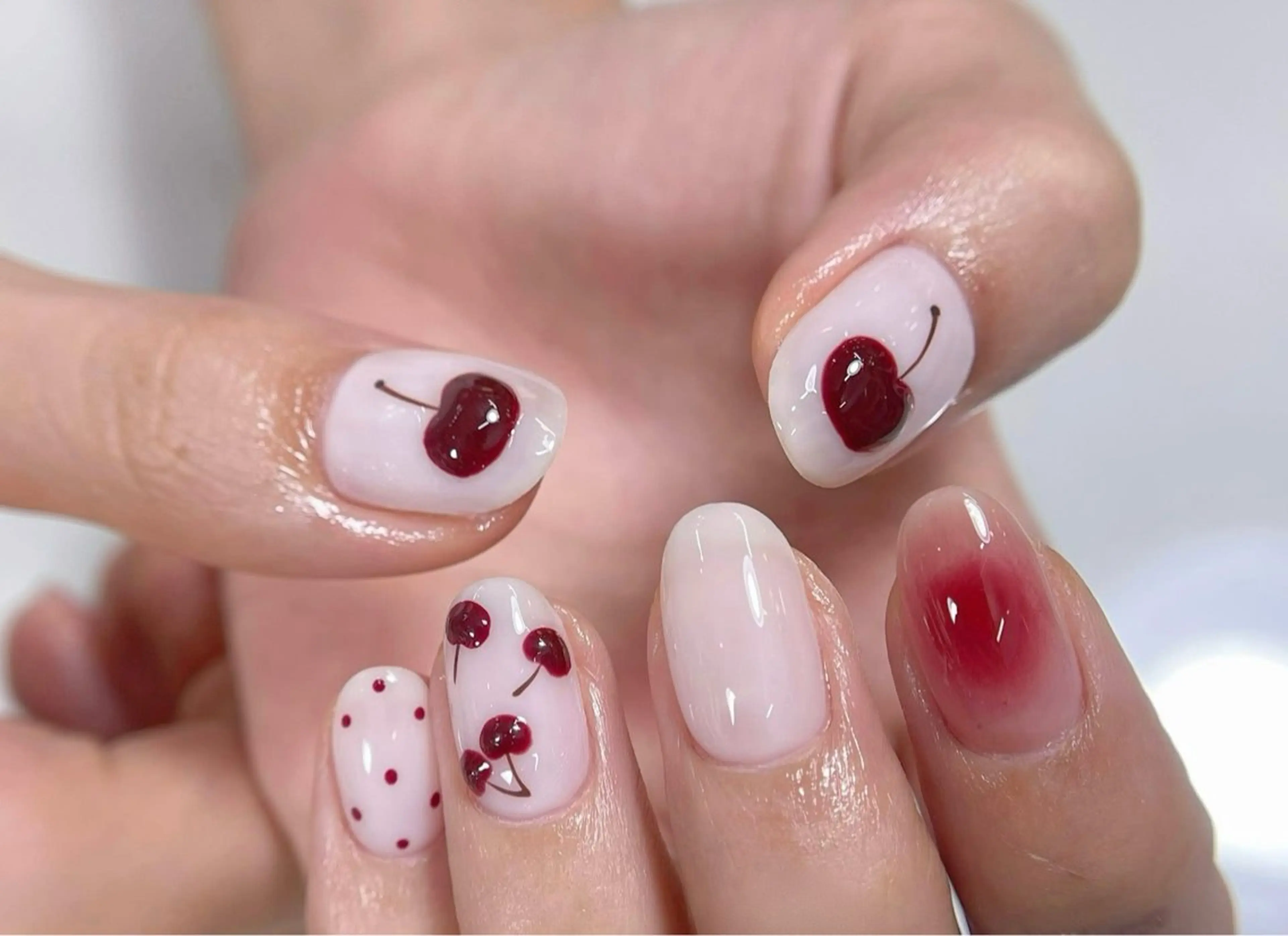 ネイル アートネイル 長さ出し ジェルネイル マグネットネイル スカルプネイル NAILS BAR SHINJUKUのネイルデザイン