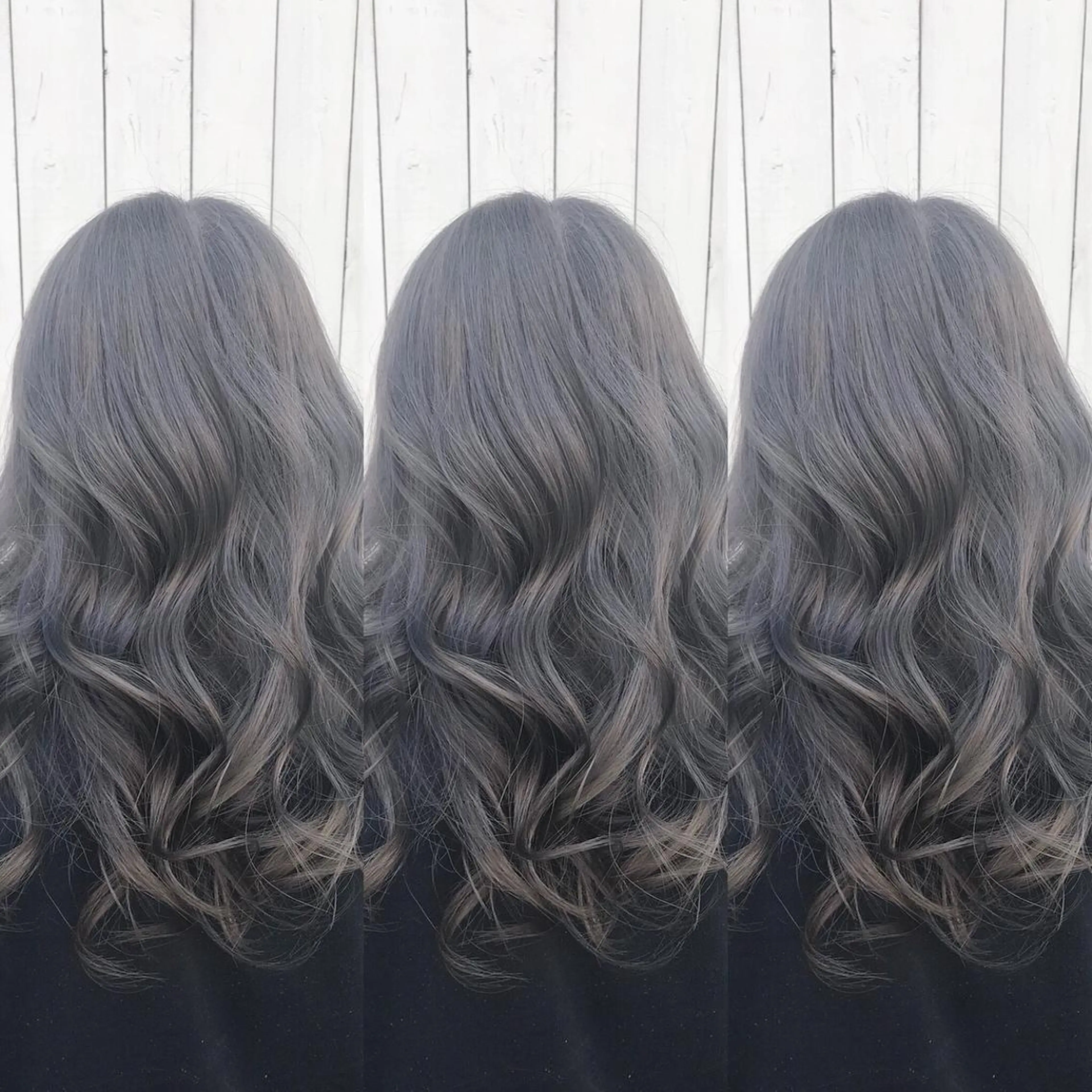 カラー シルバー LOHAS 関根真由美のヘアスタイル