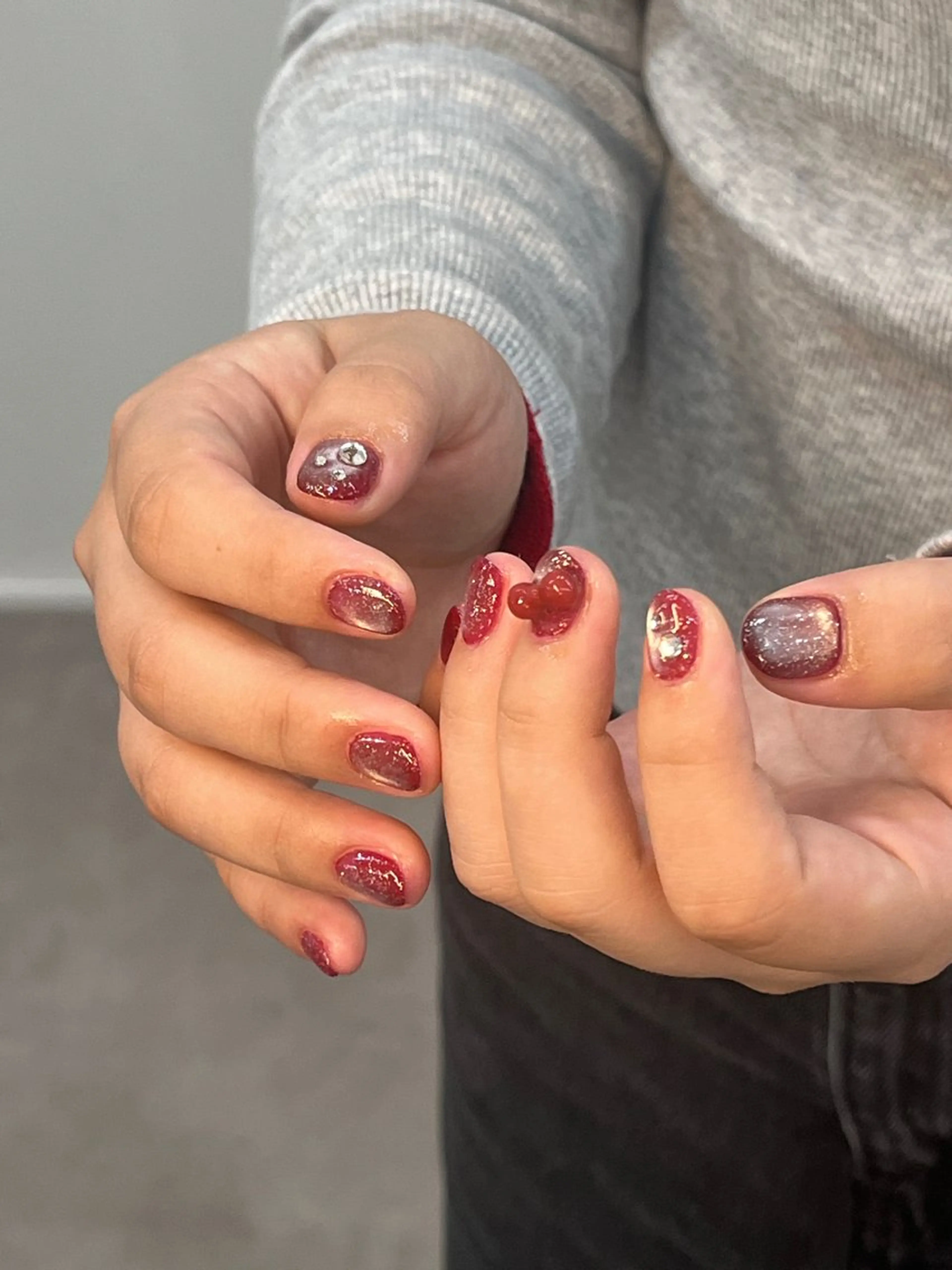 ネイル フラッシュネイル フラッシュマグ 矢野 菜月のネイルデザイン