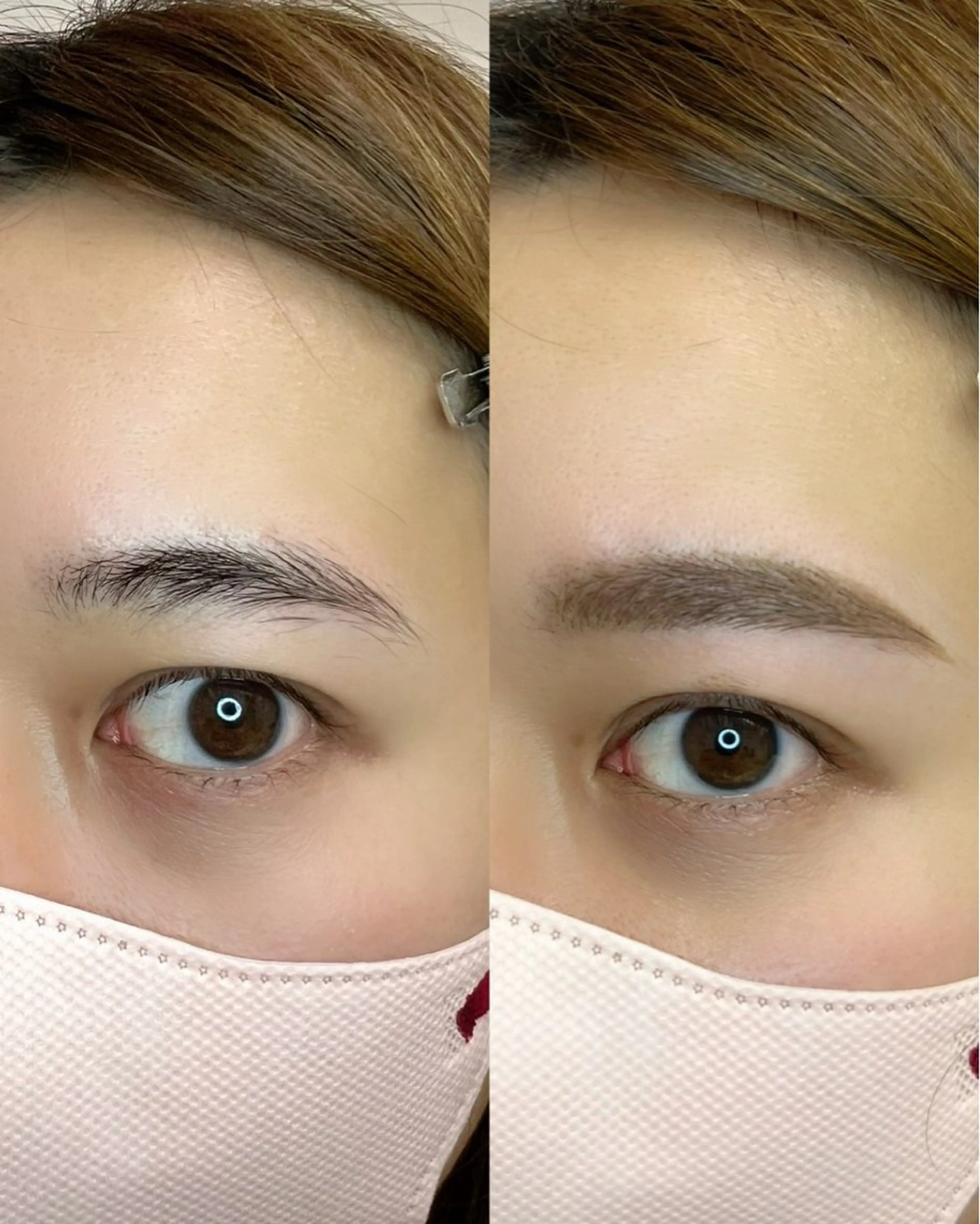 アイブロウ 眉毛ワックス脱毛 & by produceのマツエク・マツパデザイン