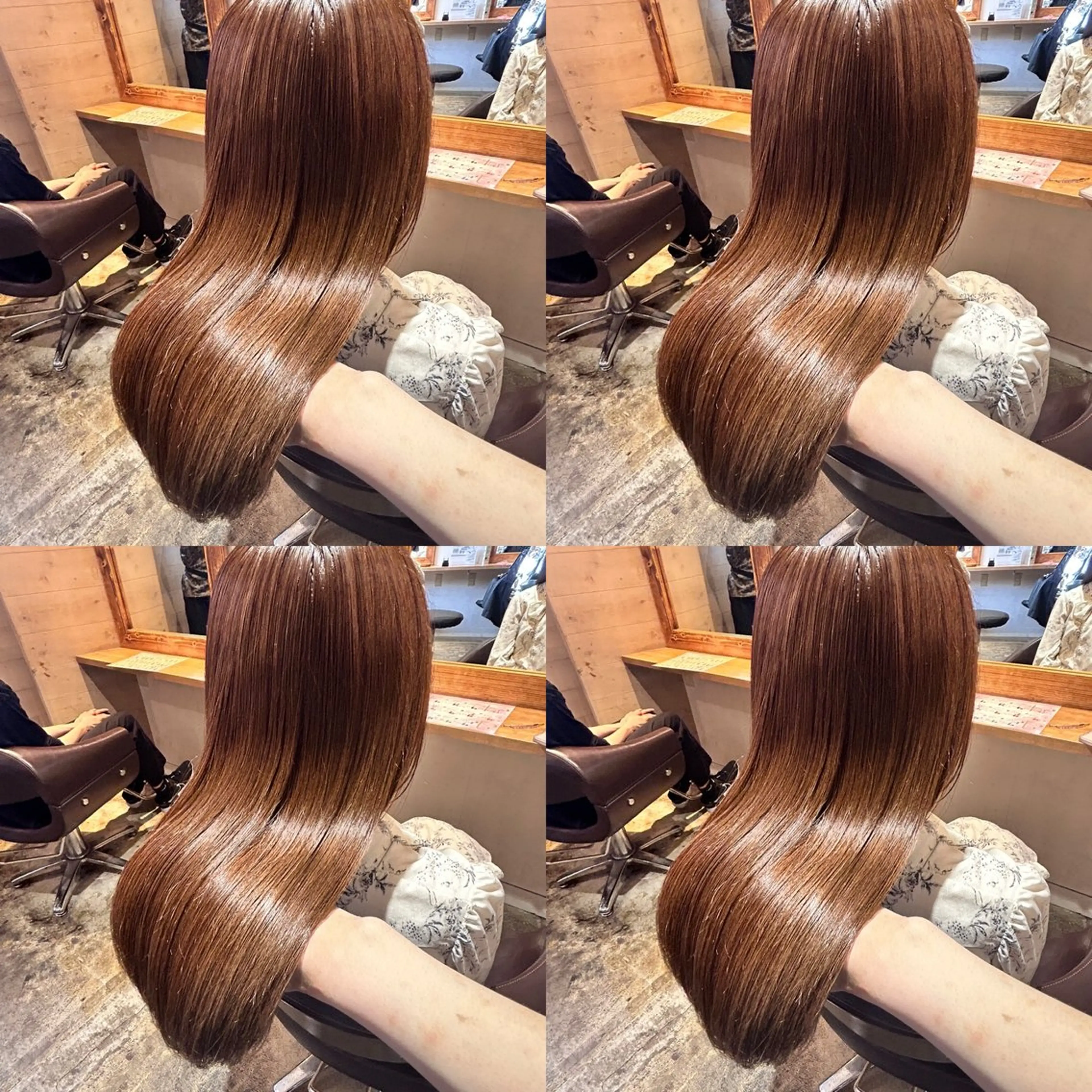 ロング カラー ベージュカラー 髪質改善 カット ヘアカラー トリートメント 韓国レイヤー ×髪質改善✨純大のヘアスタイル