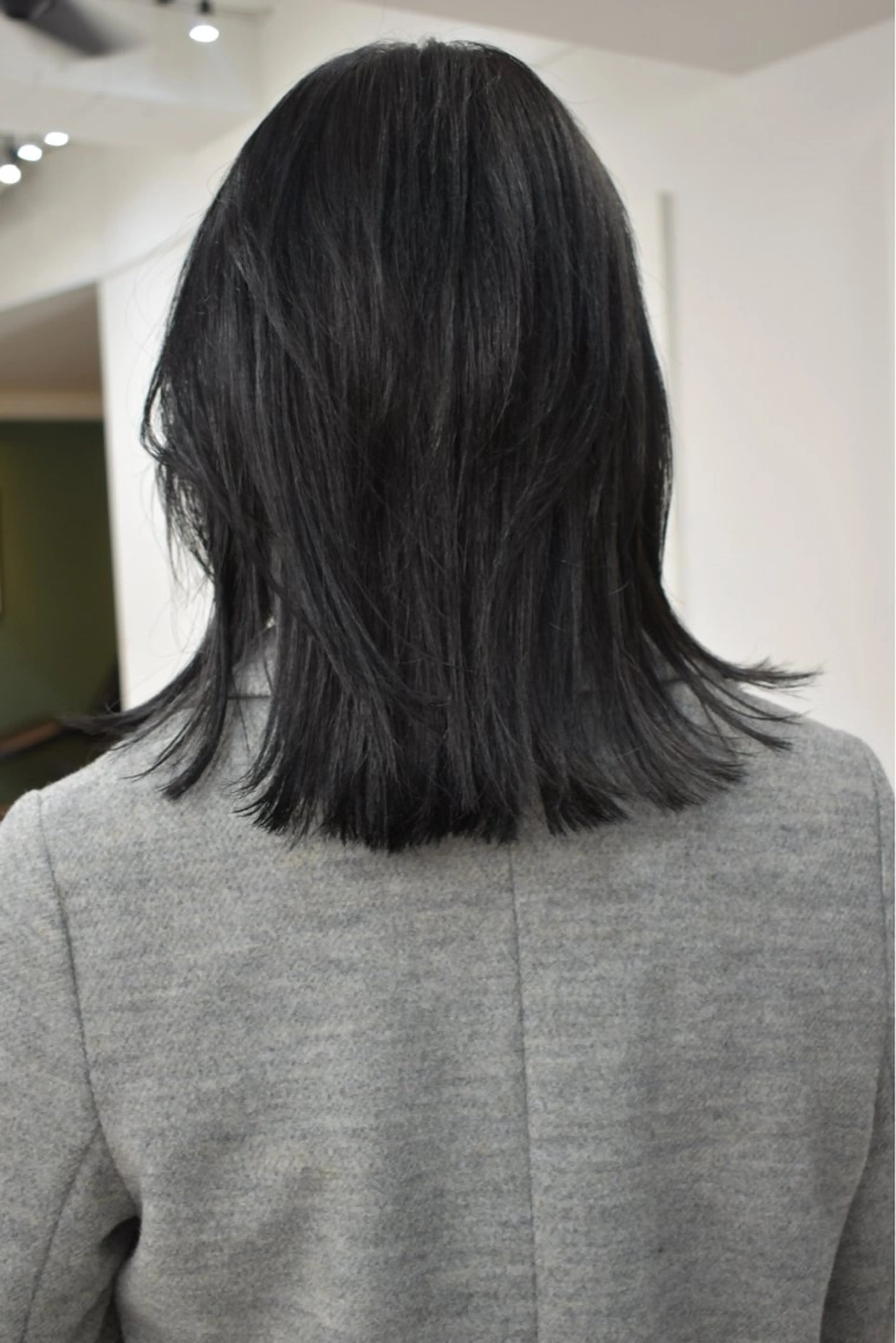 ミディアム カラー カット ヘアカラー トリートメント レイヤーボブ/ 艶カラー/サナ🌼のヘアスタイル