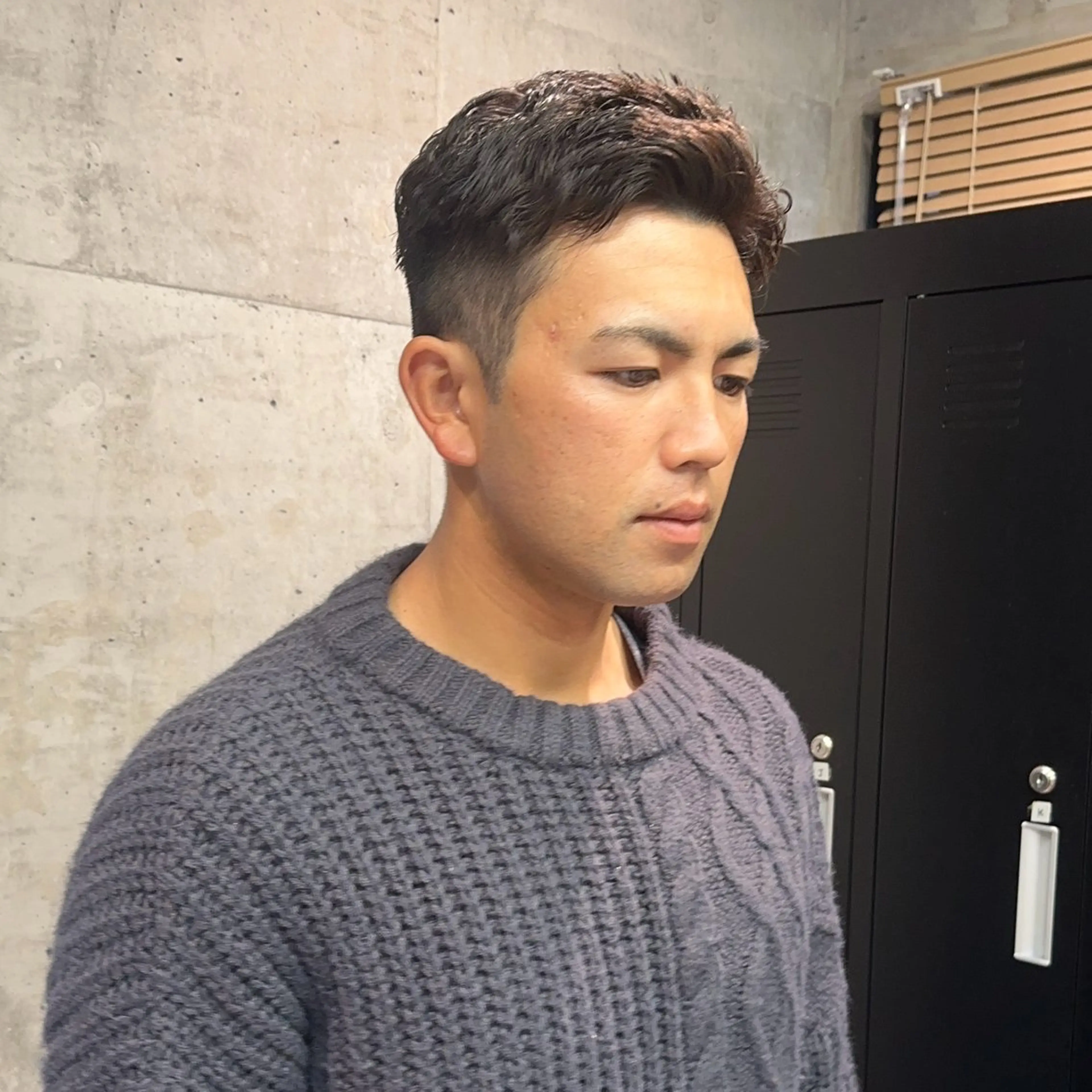 パーマ メンズ カット パーマ yui 🎀 Men's 特化のヘアスタイル