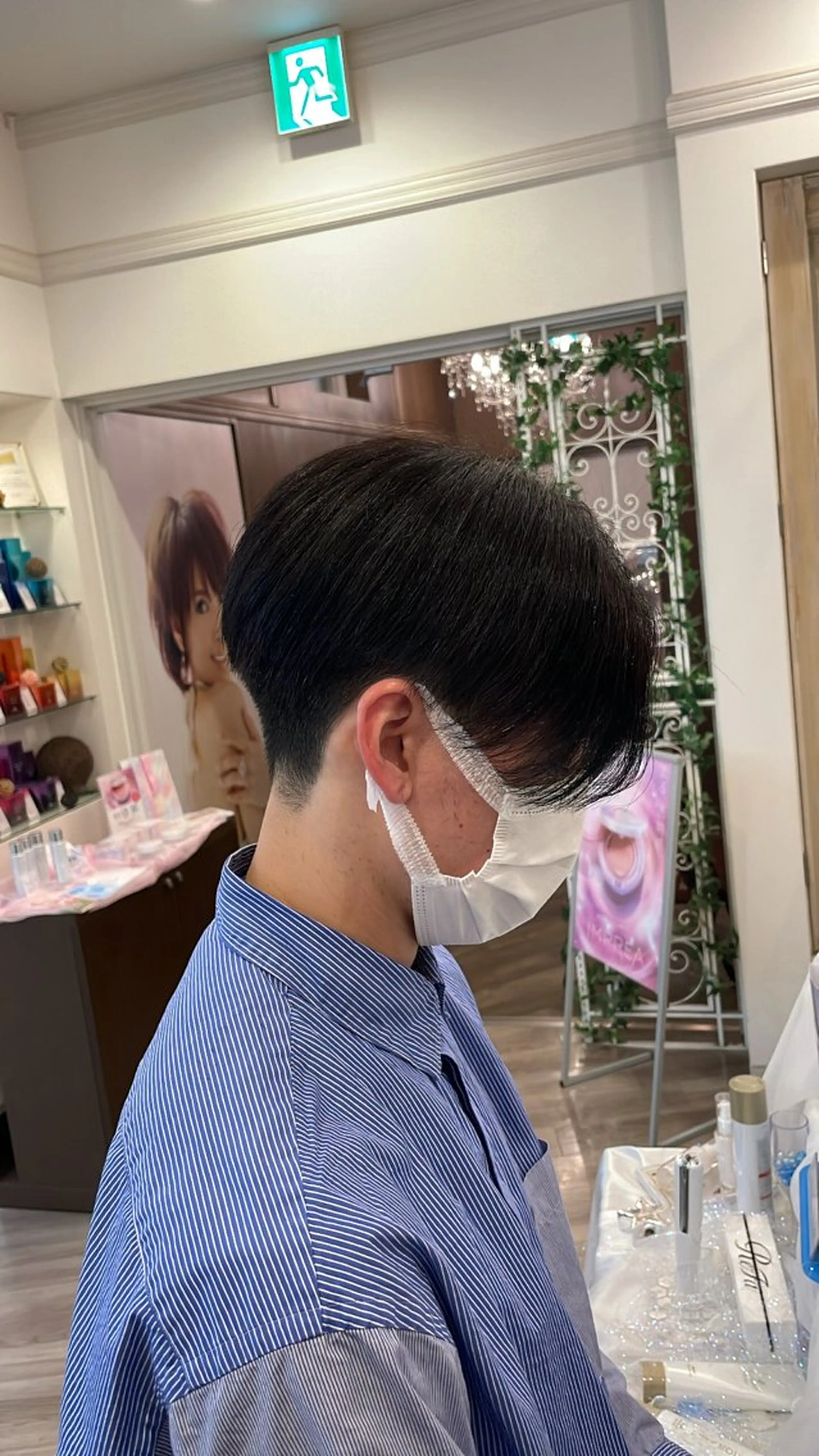 メンズ センターパート カット ✨トレンド特化美容師 WILL上村　拳吾のヘアスタイル