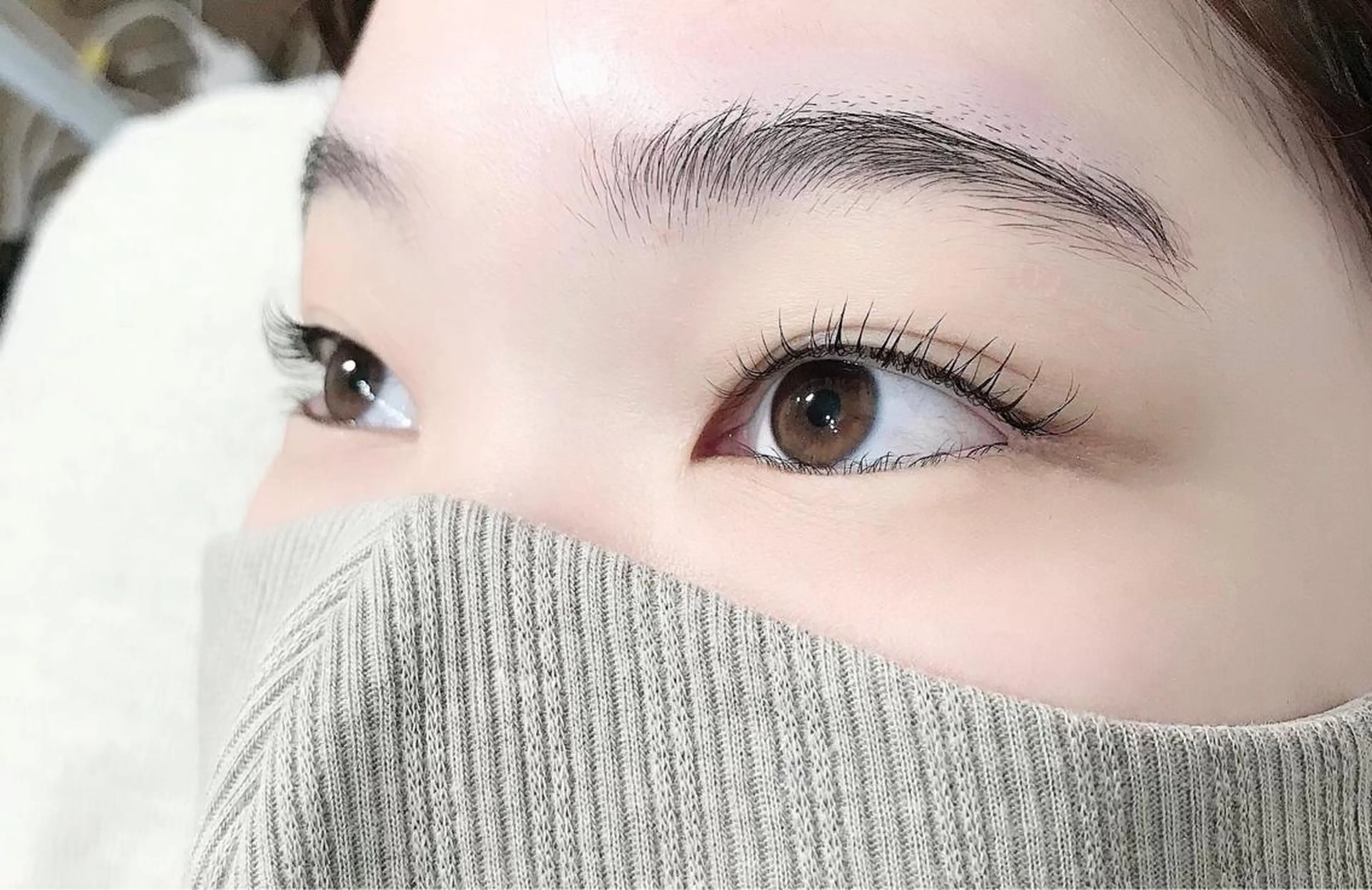 マツエク・マツパ Cカール Lカール 一重×まつ毛パーマ eyelash presh yukaのマツエク・マツパデザイン